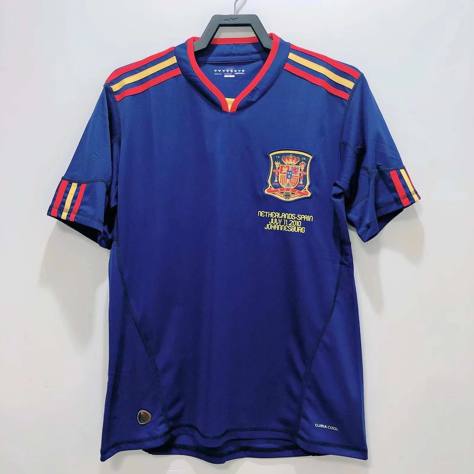 2010 Spain Away Thailand Version (For custom info, please leave a note when placing your order; messages won't be checked)
