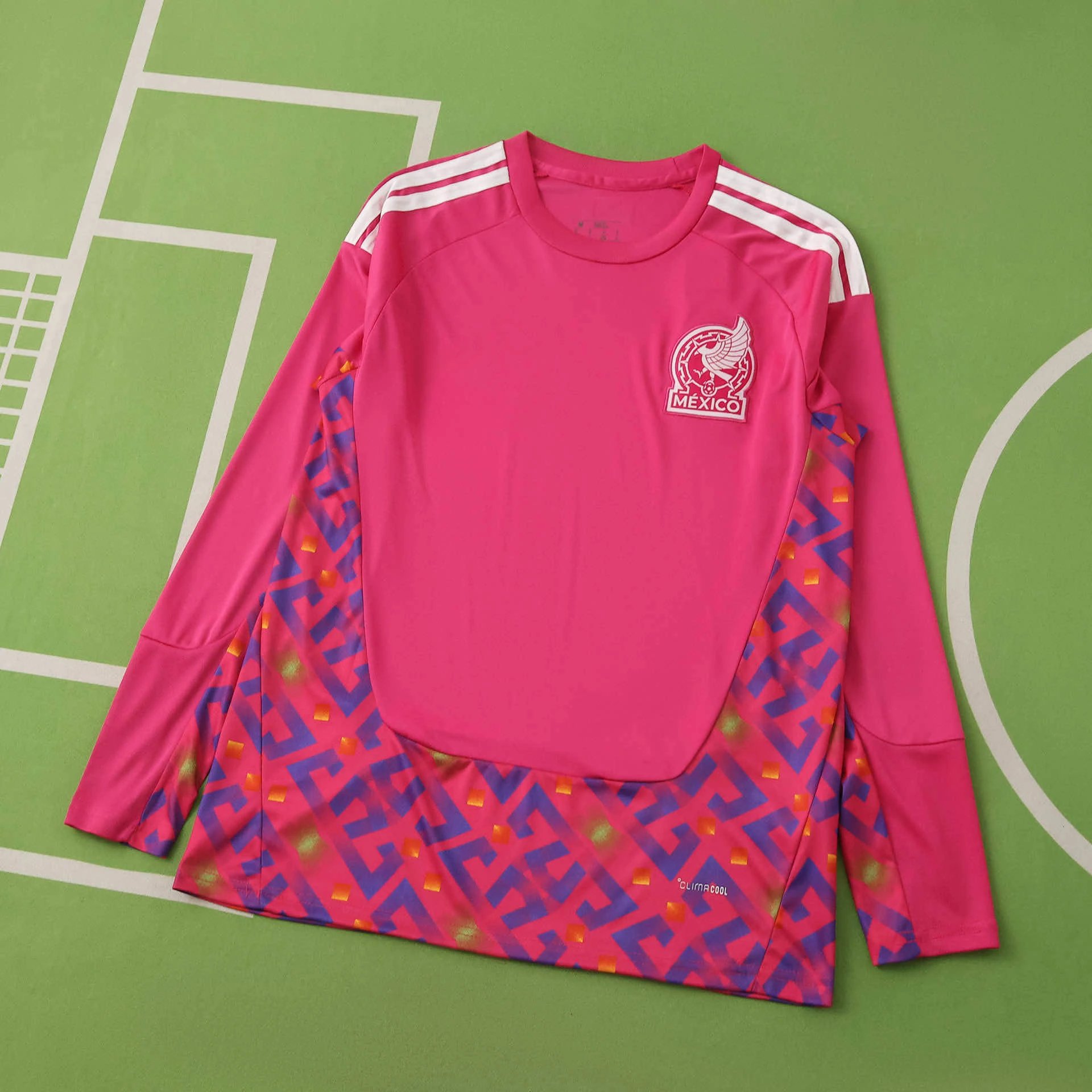 2026 Mexican Pink Goalkeeper Long Sleeve Thai Edition