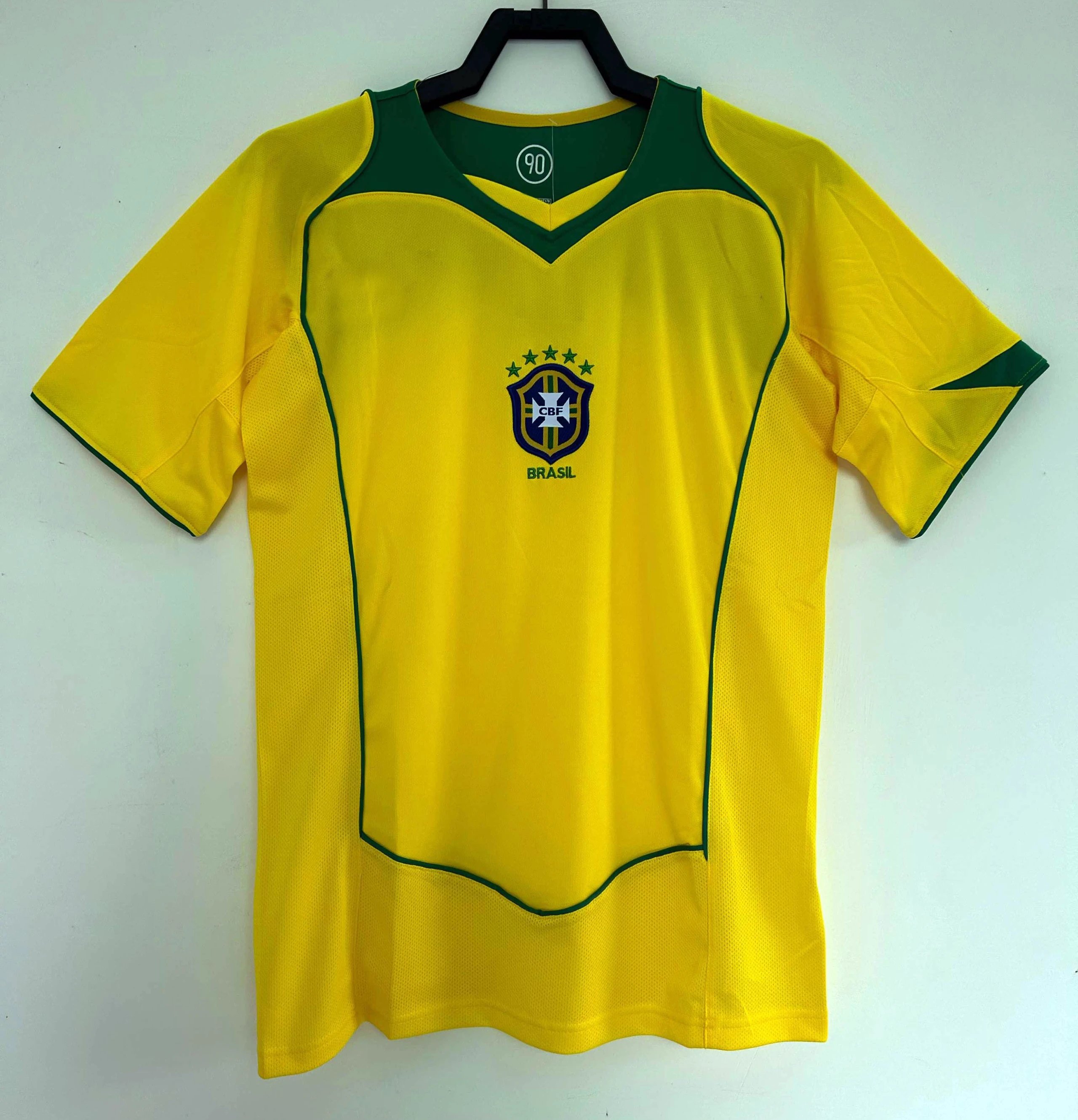 2004 Brazil home game Thai version (please note customization information when placing the order, do not read messages)