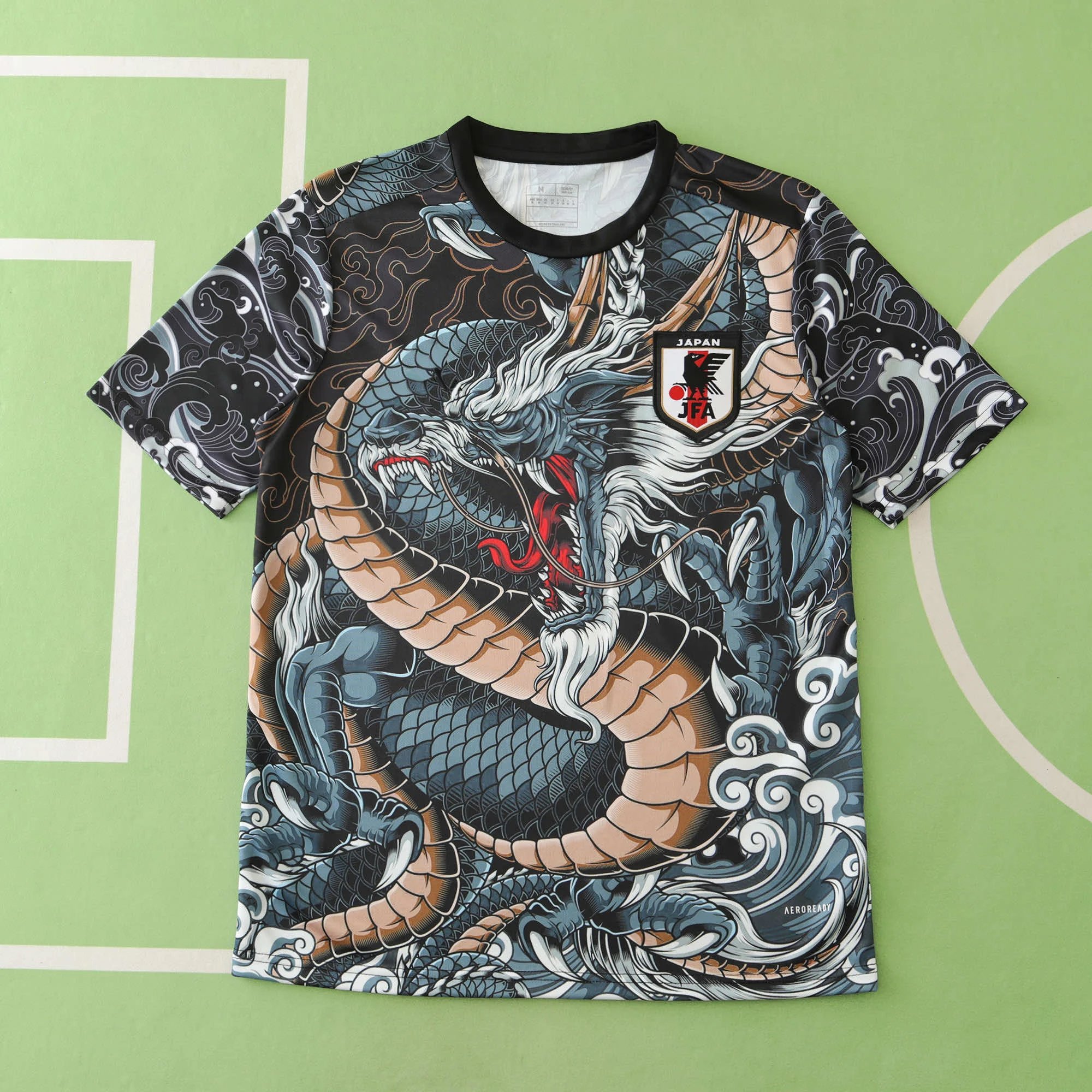 24/25 Japan Dark Cyan Water Dragon Thai Version (Please note customization details when placing order; messages are not counted)