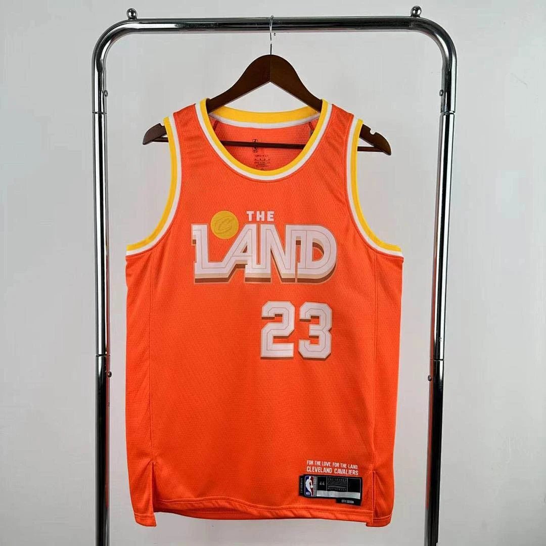 25-26 NBA Cleveland Cavaliers City Edition 23-JAMES
