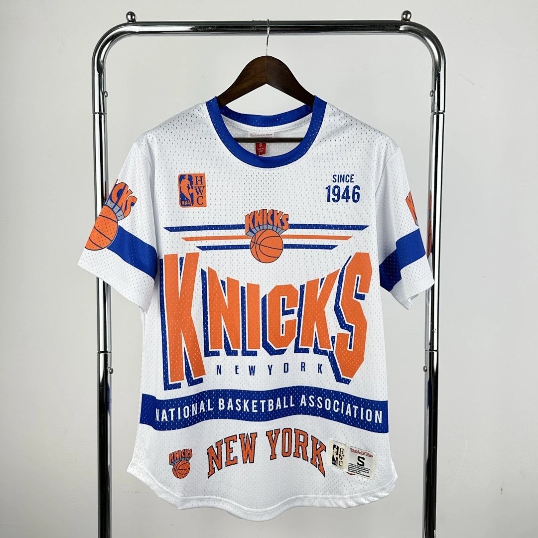 25-26 NBA New York Knicks Retro short sleeved shirt