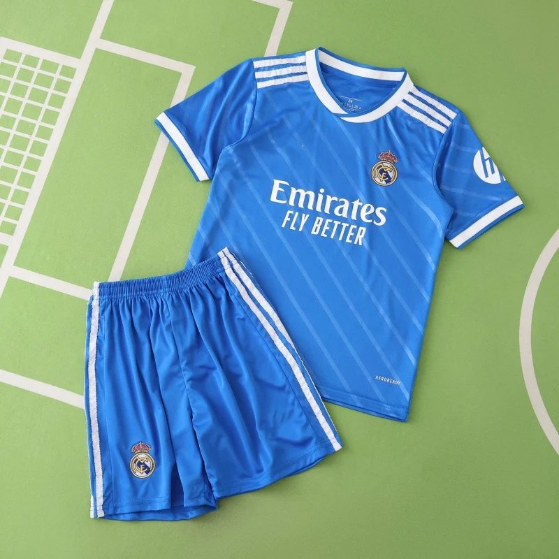 2526 Real Madrid Away Kids Kit (Please note customization info in order remarks; messages will not count)