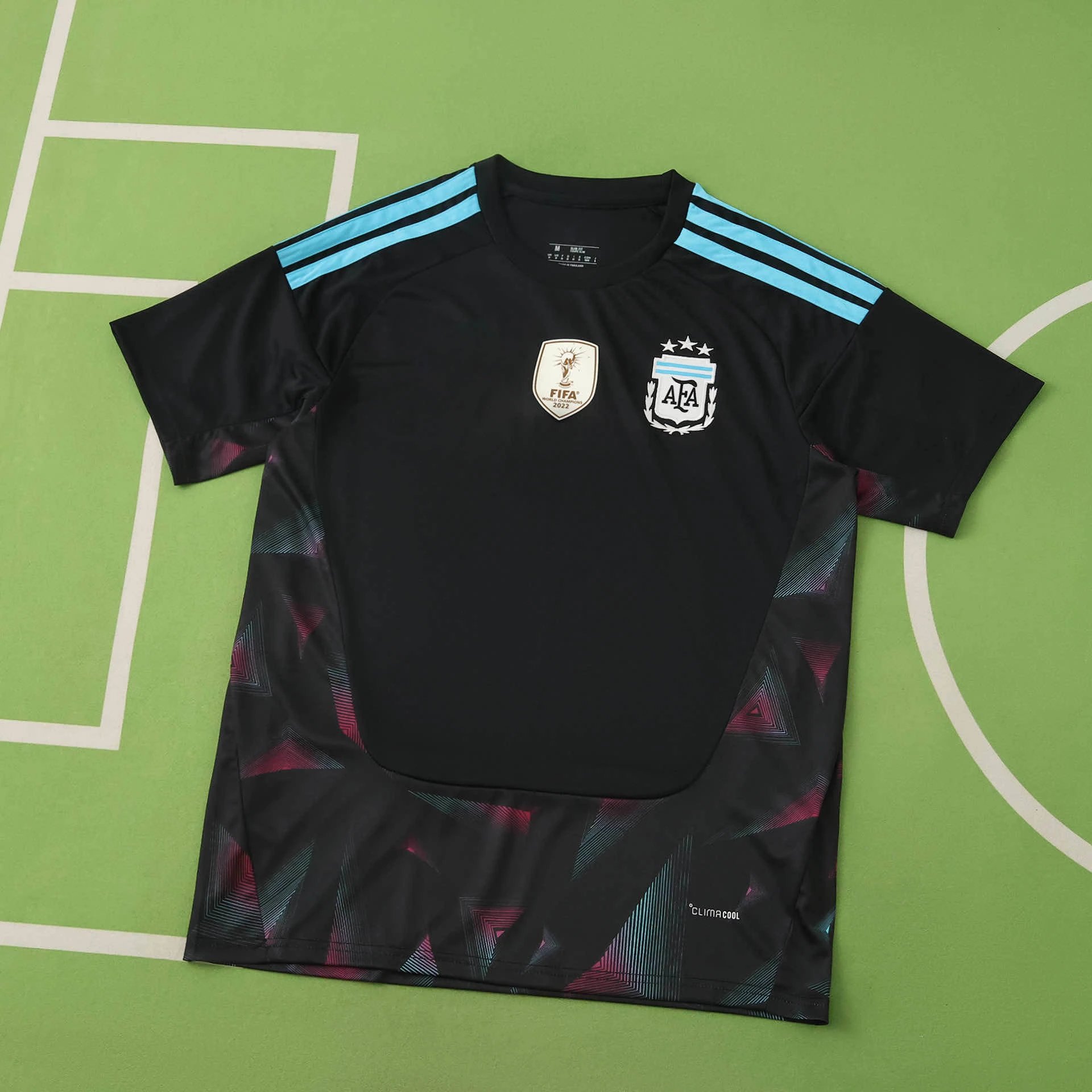 Adidas Black Argentina Soccer Jersey