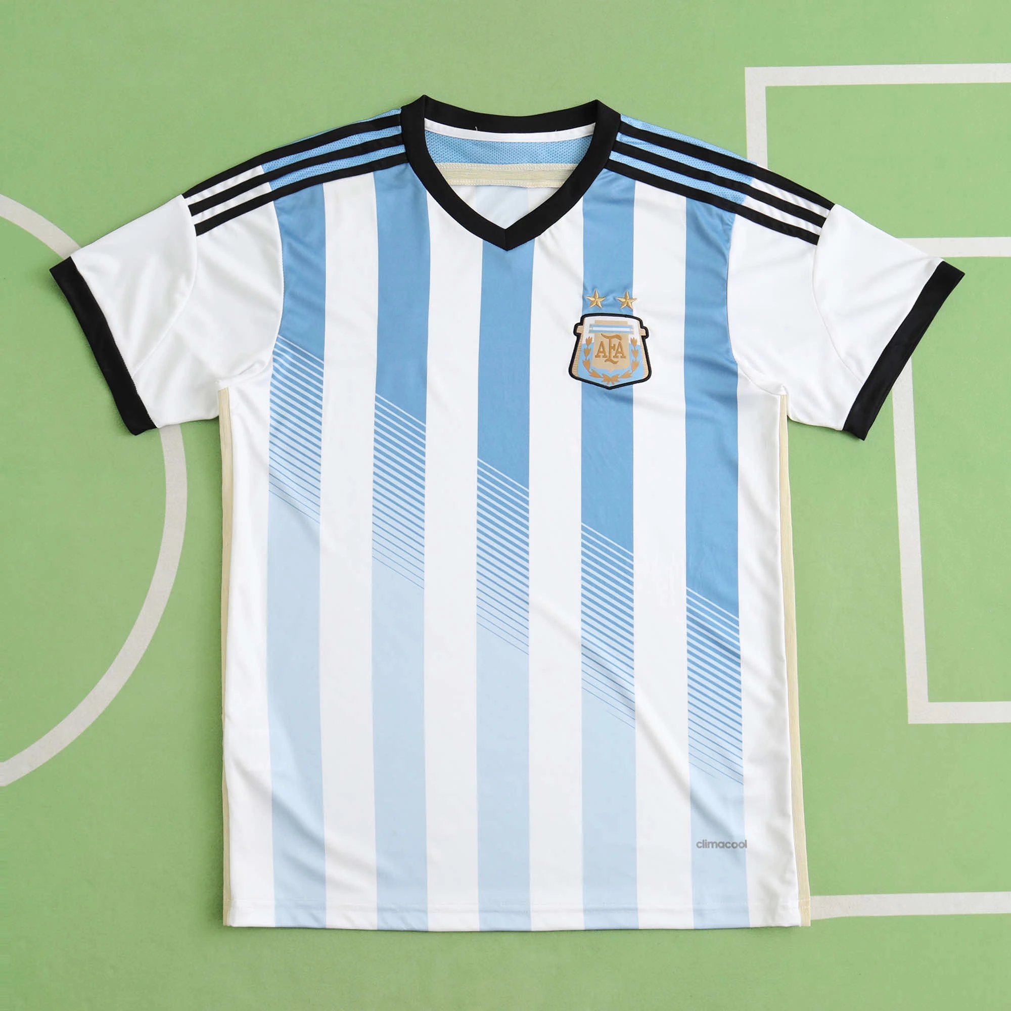 2014 Argentina Home Thai Version (Please note customization requests when placing order; messages are not counted)