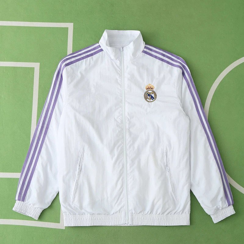Royal White 2425 Double-Sided Jacket in White (Please leave customization details in the order notes; messages are not accepted)