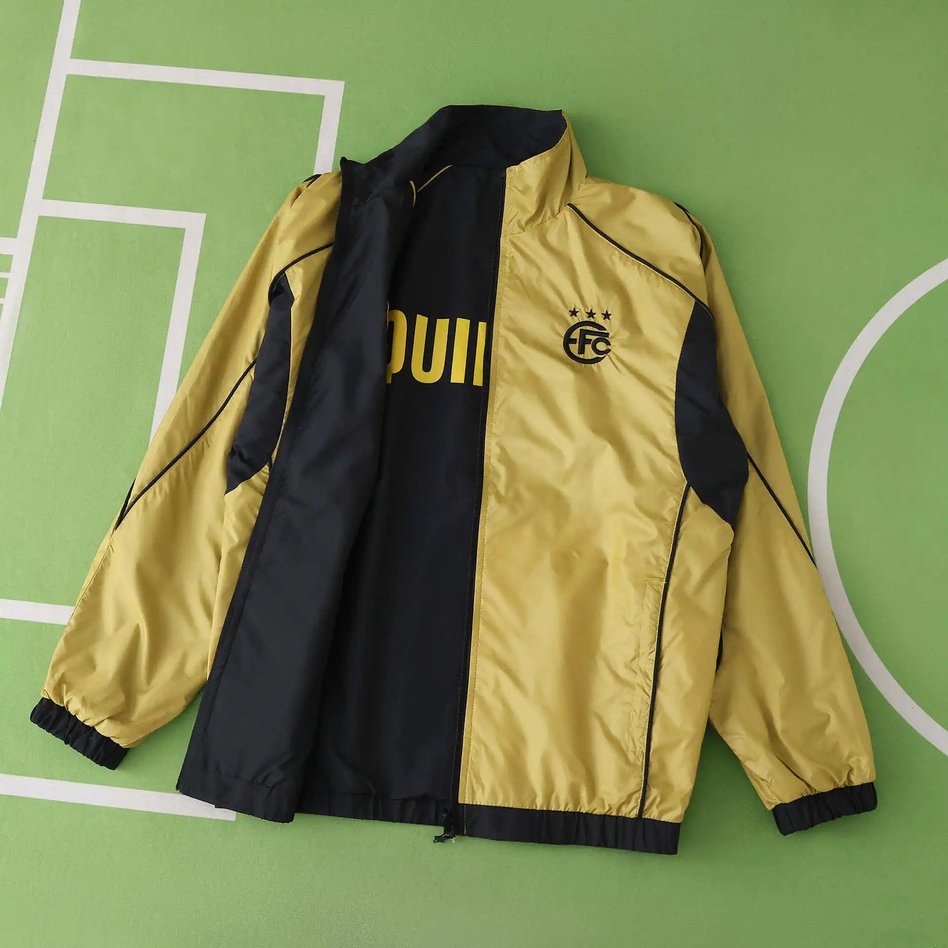 2526 Los Angeles FC Black and Gold Reversible Jersey (Please note customization info in order remarks, messages are not counted)