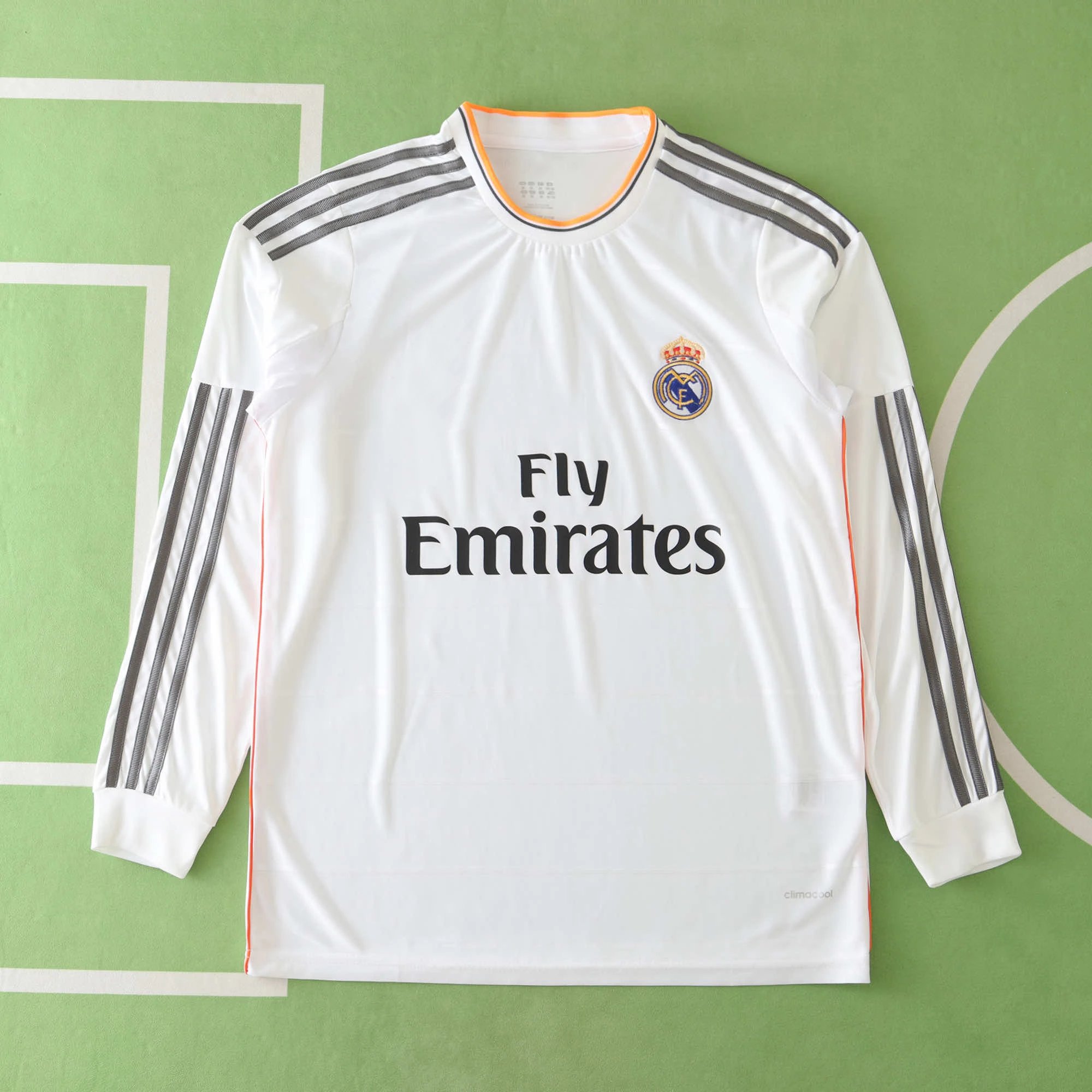1314 Real Madrid Home Long Sleeve Thai Version (For customization, please leave a note when placing your order. Do not send private messages)