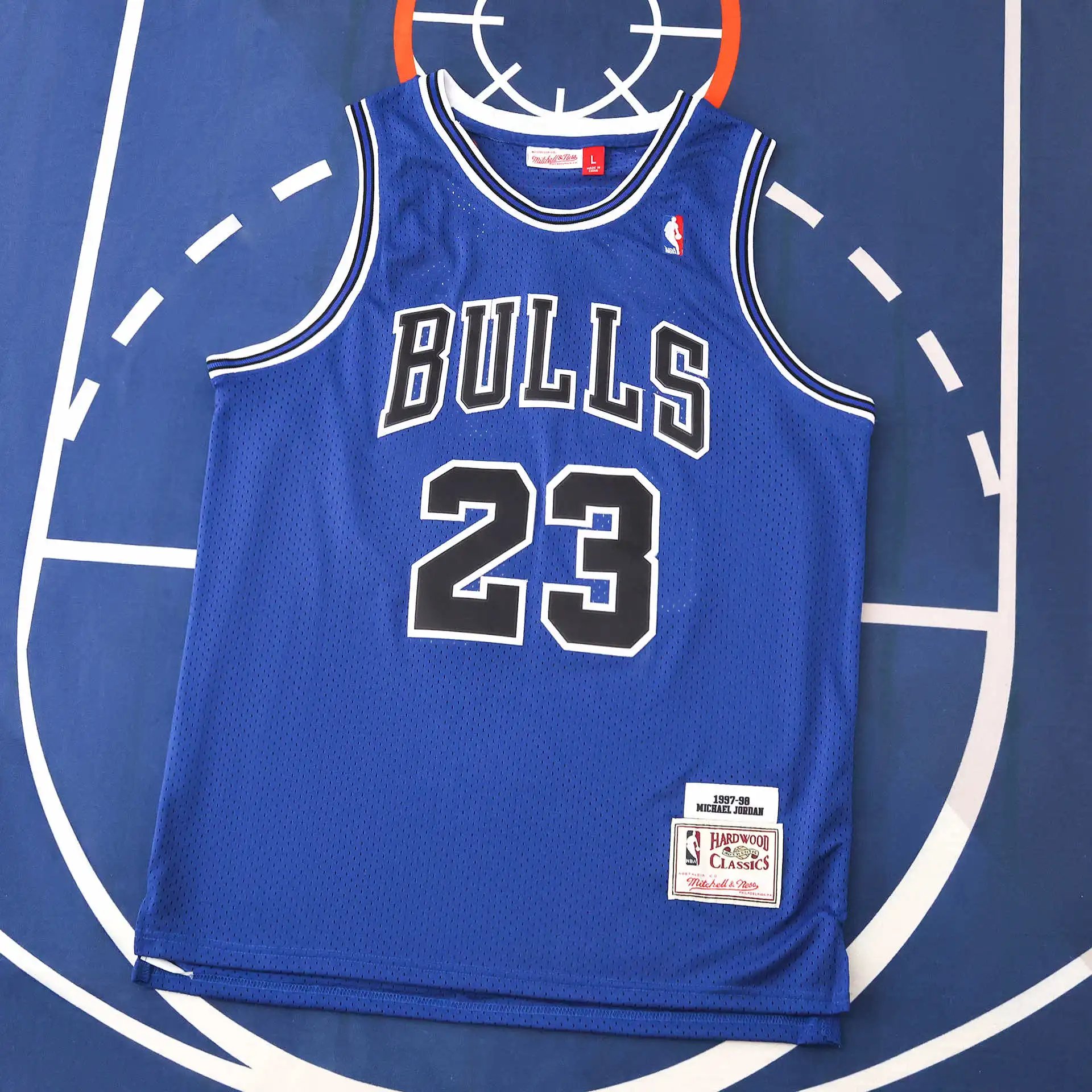 NBA Chicago Bulls Retro Blue 23# JORDAN