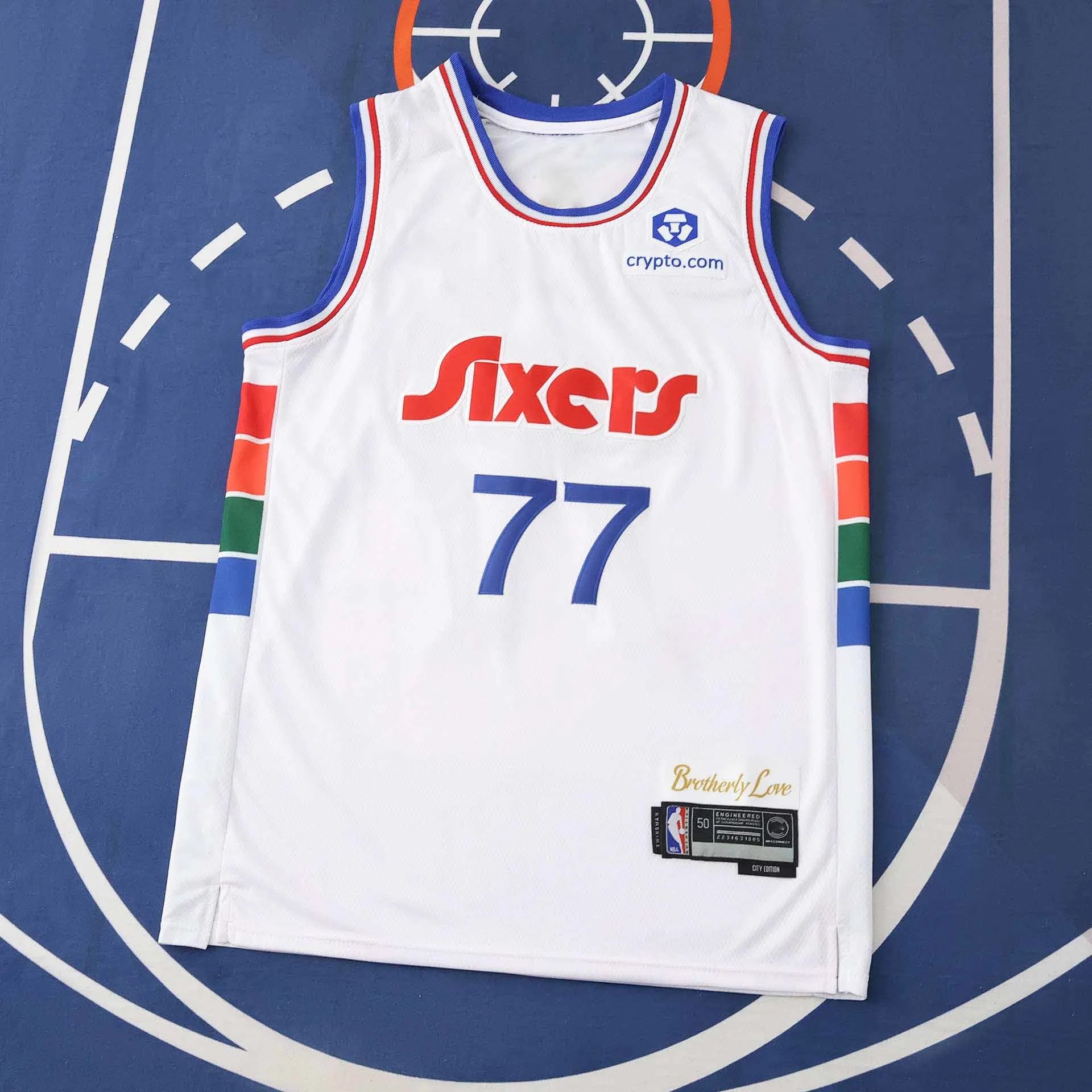 2025-26 NBA Philadelphia 76ers 77# EDGECOMBE