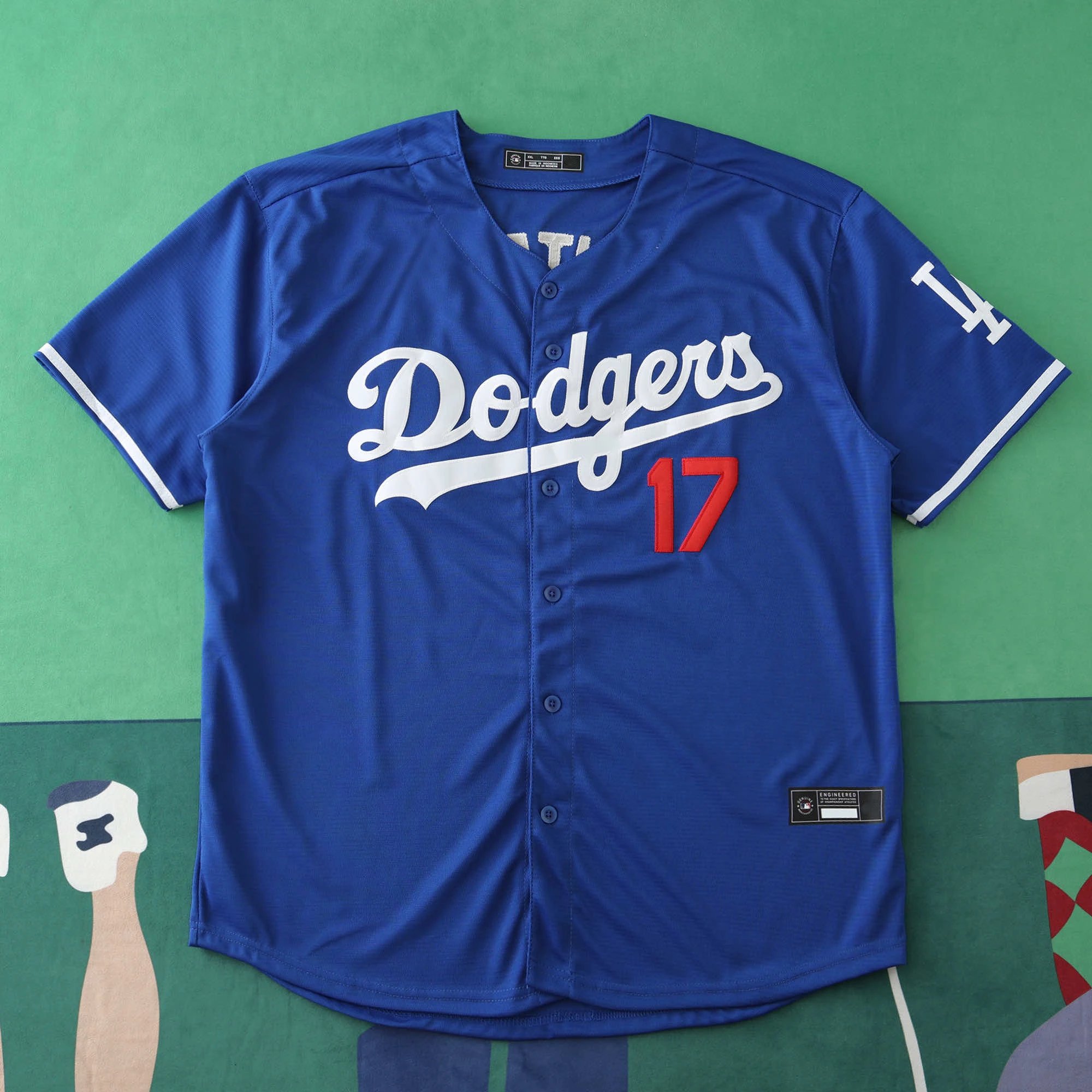 2024 MLB Los Angeles Dodgers 17# OHTANI 5 (Please note customization info when placing order, messages are not counted)