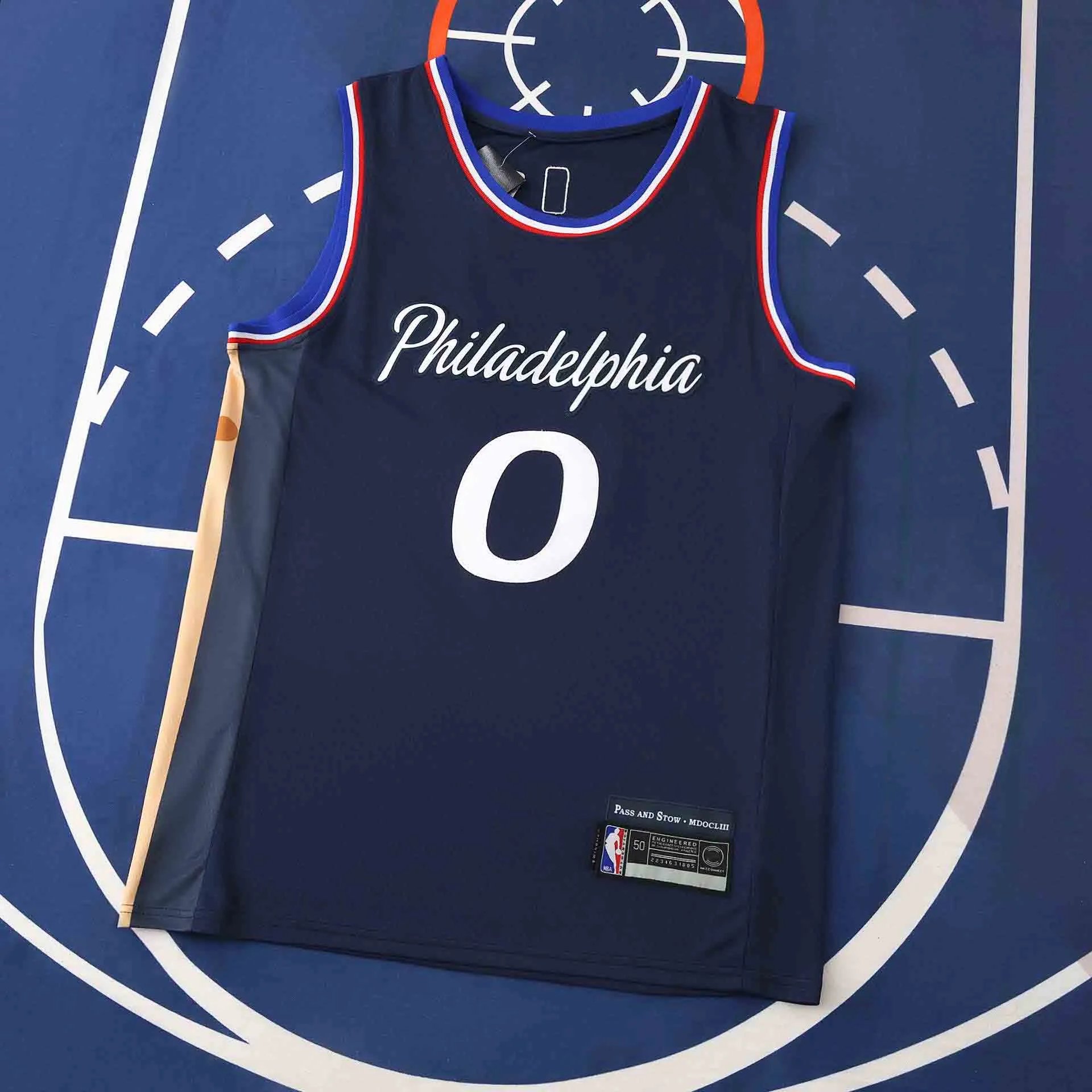 2025-26 NBA Philadelphia 76ers #0 MAXEY