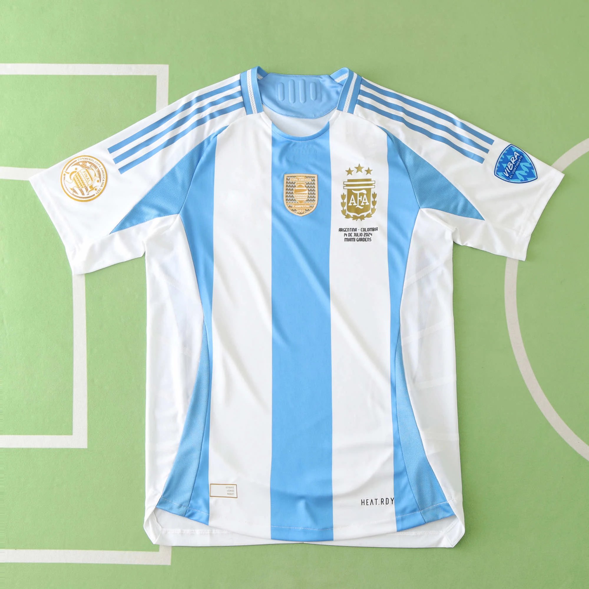 24-25 Argentina Home Player Edition Small Text on Chest (For customization, please leave a note when ordering; do not send private messages)