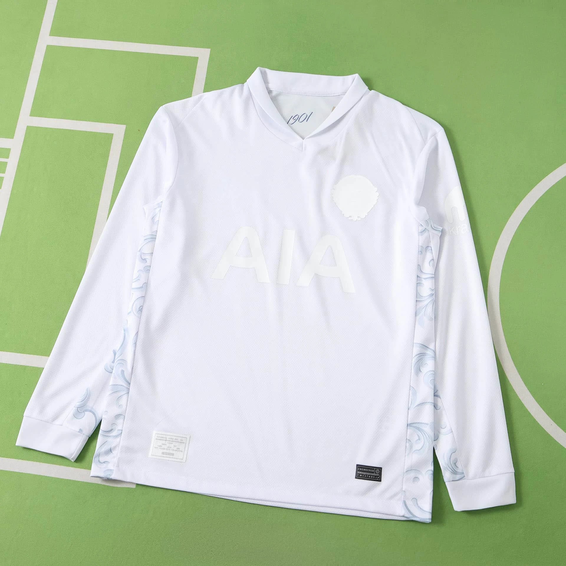 2526 Tottenham Hotspur 125th Anniversary White Long Sleeve Thai Version