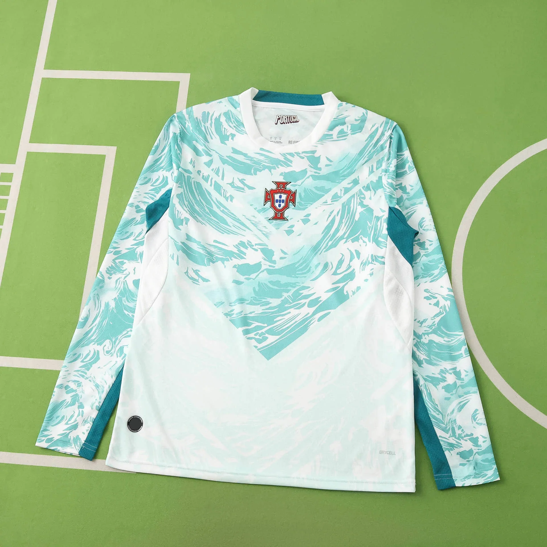 Camiseta Portugal FIFA World Cup 2026 Away Manga Larga Aficionado