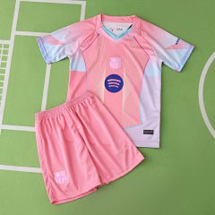 2526 Barcelona Pink Special Edition Children's Clothing (Please note customization information when placing the order, messages are not included)