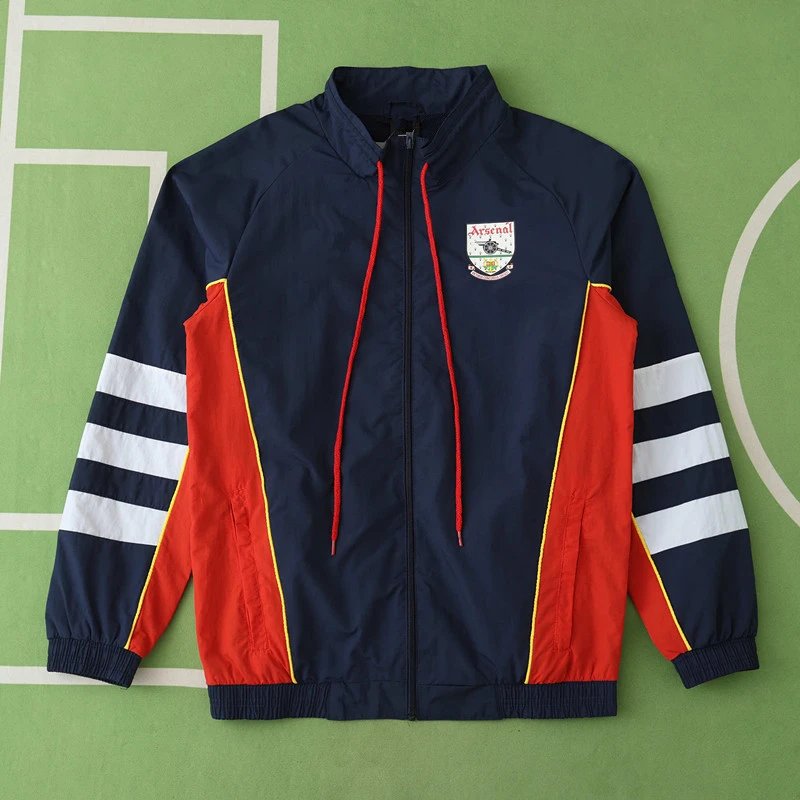 Arsenal 242 Navy Blue Windbreaker (Please leave customization details in the order notes; messages are not valid)
