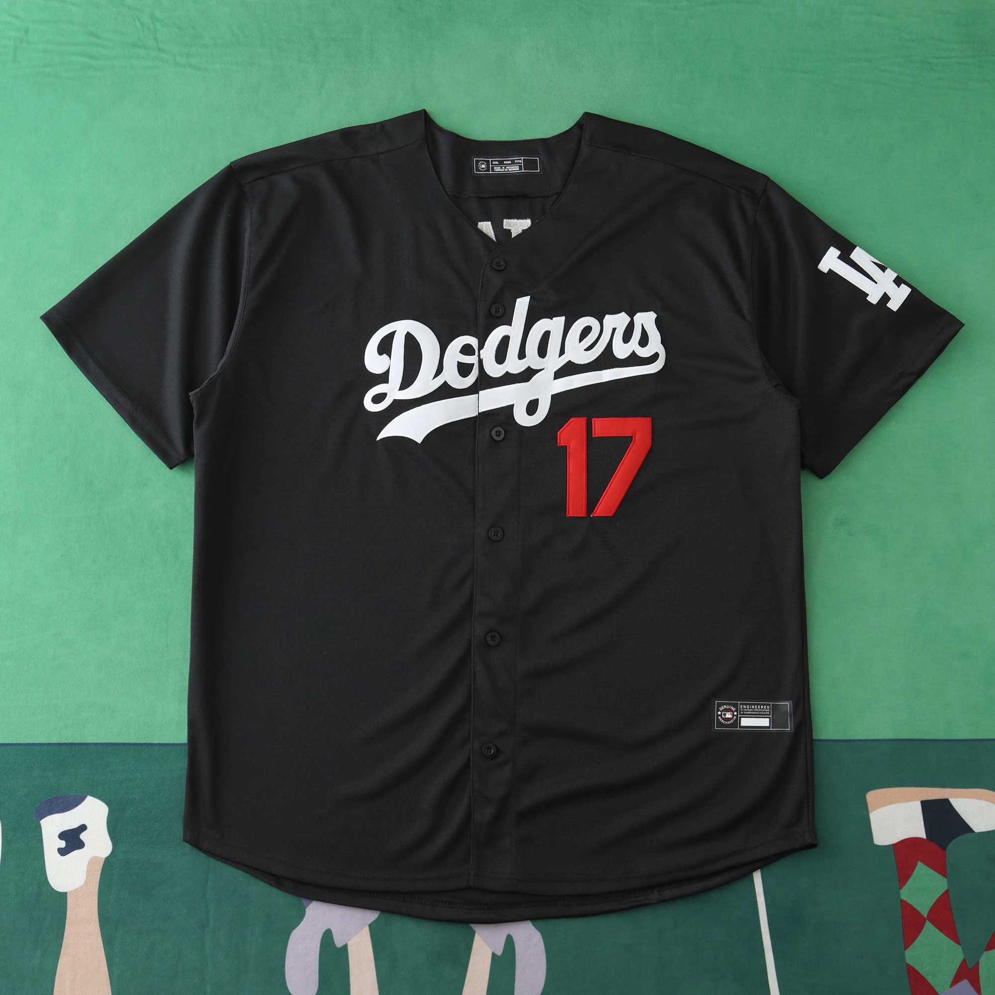 2024年美国职业棒球大联盟洛杉矶道奇队 17#OHTANI 6（定制信息请在下单时备注，发消息不算）