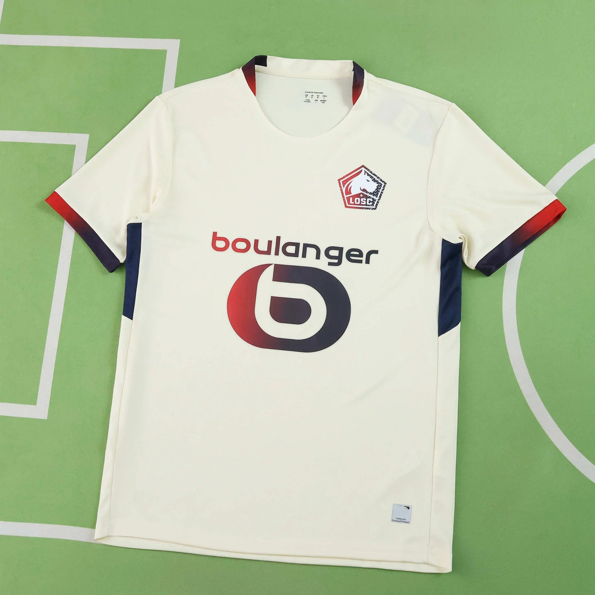25/26 Lille Away Grey Thai Version (Please note customization info when placing order; messages will not be counted)