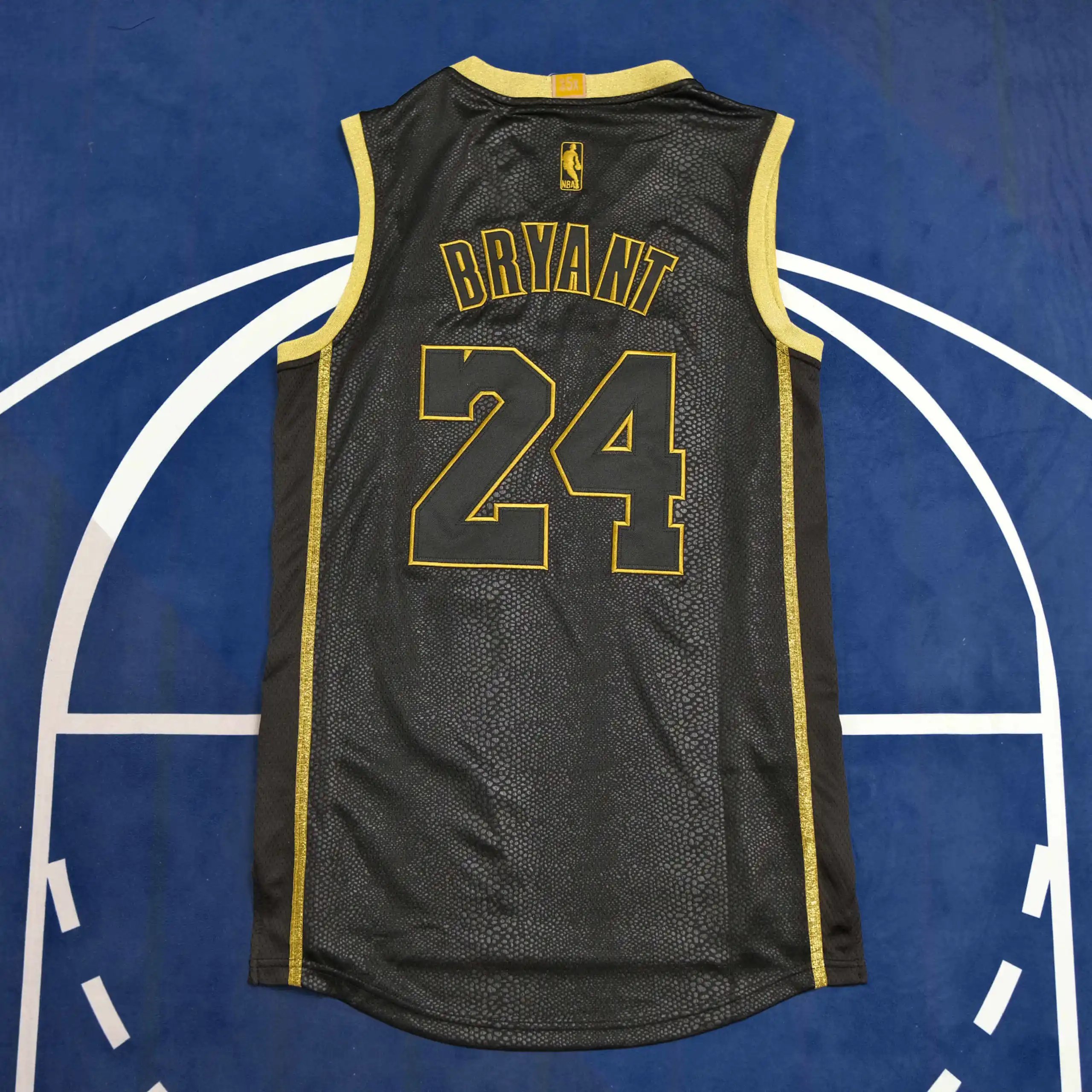 NBA Los Angeles Lakers 24# Kobe (For custom info, please leave a note when placing order; messages are not accepted)
