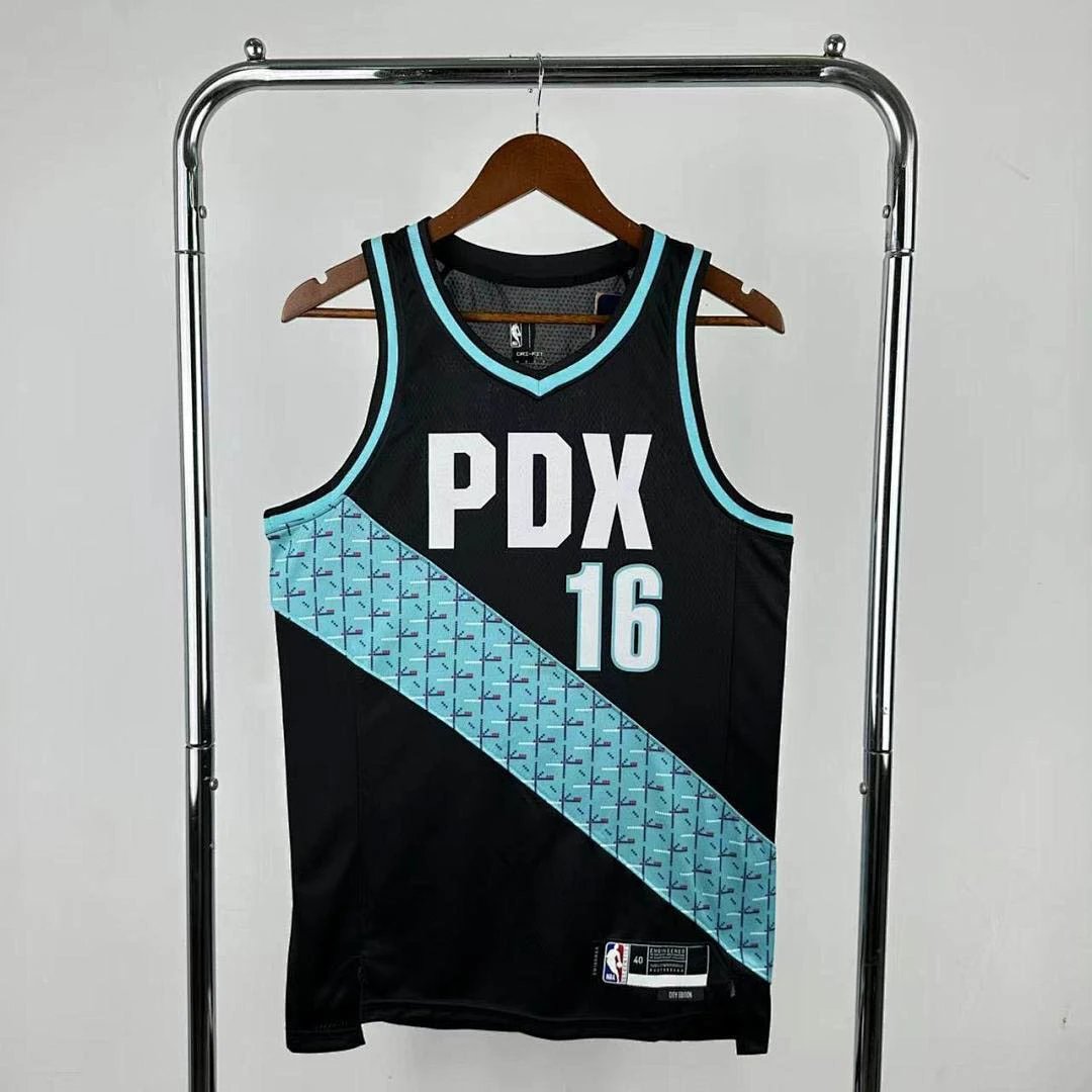 25-26 NBA Portland Trail Blazers City Edition 16-YANG
