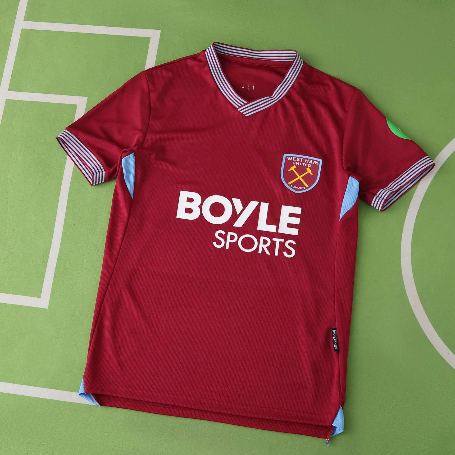 2526 West Ham Home Player Version (Please note customization info in order remarks; messages will not count)