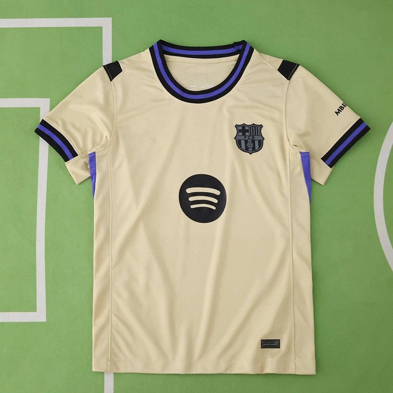 2526 Barcelona Away Women's Jersey (Please leave customization info in order notes; messages are not accepted)