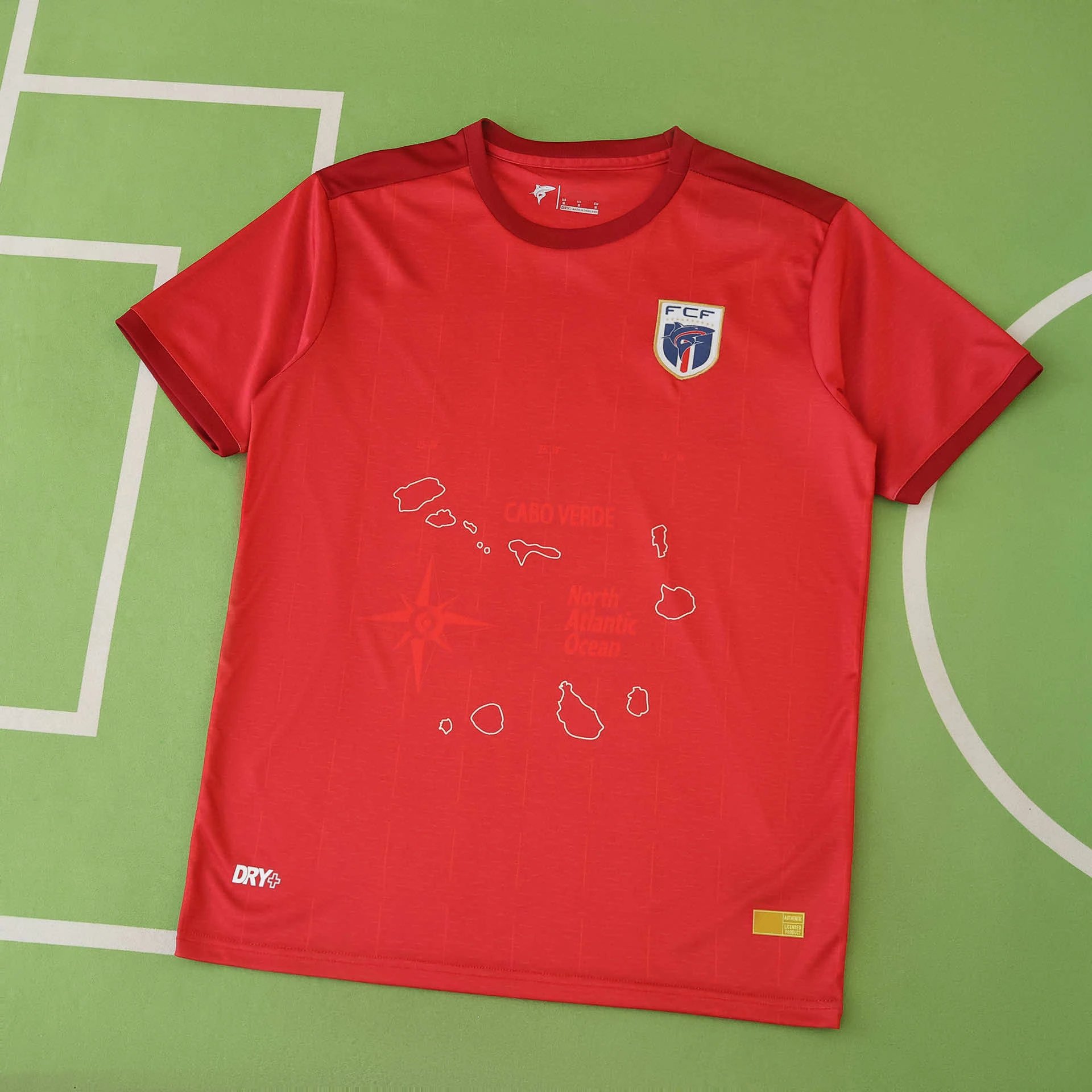 2526 Cape Verde Away Red Thai Version (Please note customization info when placing order, messages will not count)