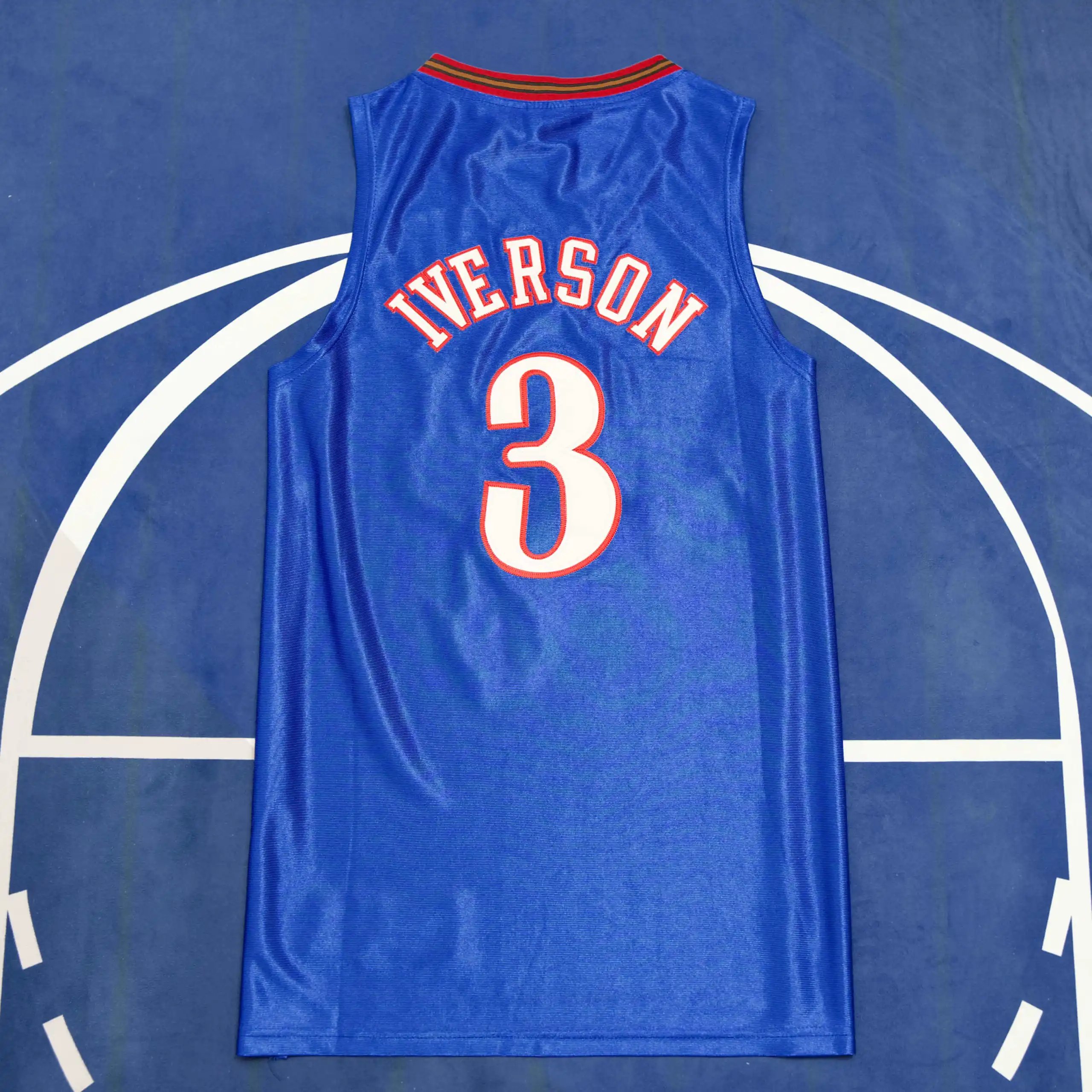 NBA 费城 76 人队 3#艾弗森（定制信息请在下单时备注，发消息不算）