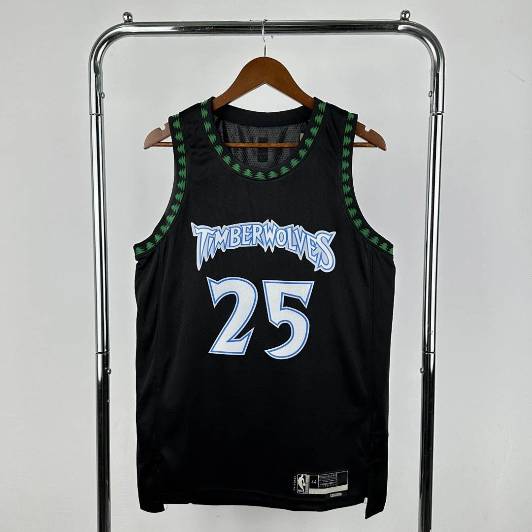 25-26 NBA Minnesota Timberwoes Retro 25-ROSE