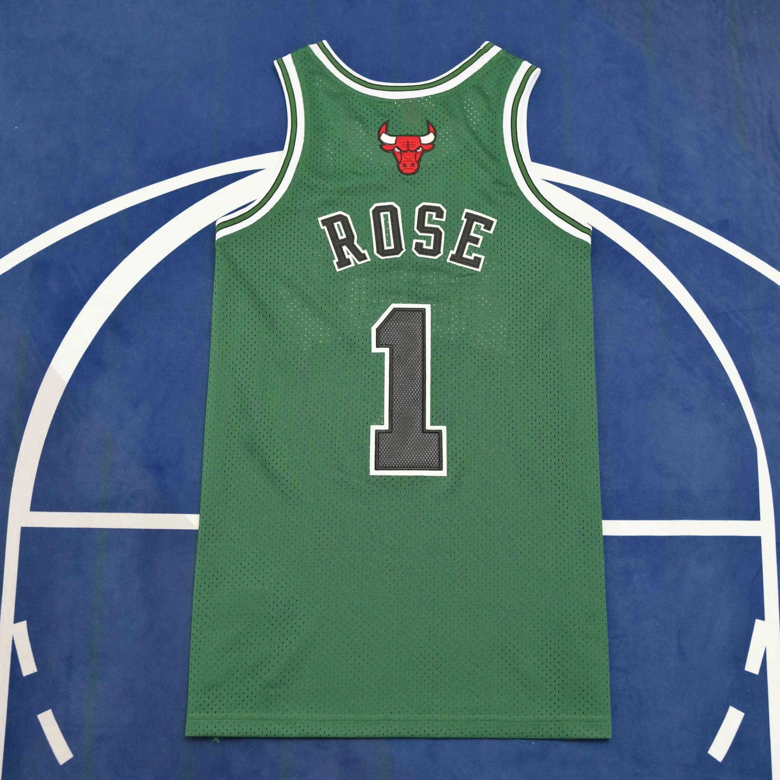 NBA Chicago Bulls 1# Rose (For custom info, please leave a note when placing your order; sending a message does not count)
