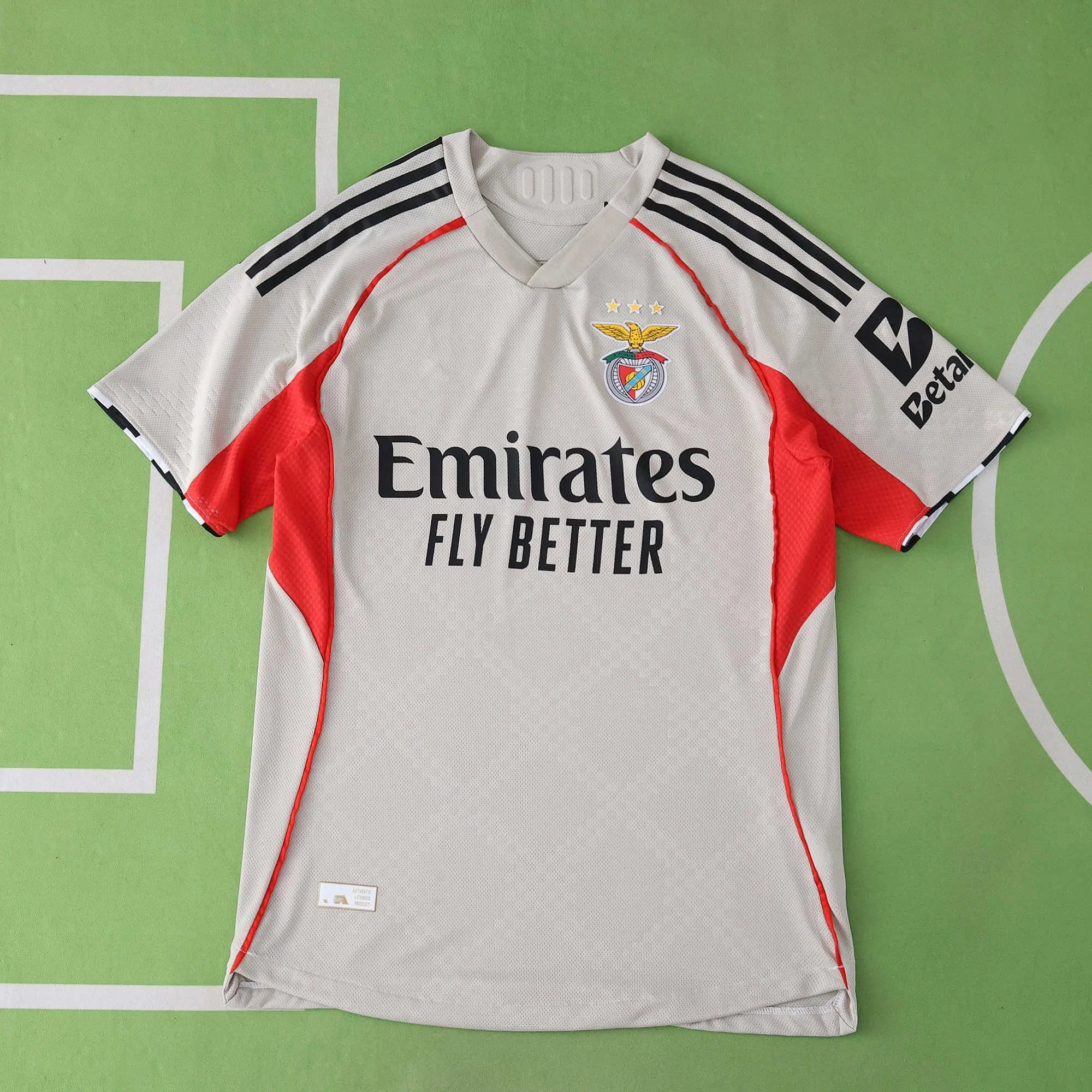 2025-26 Benfica Away Grey Player Version (Customization details must be noted in the order remarks; messages are not accepted.)