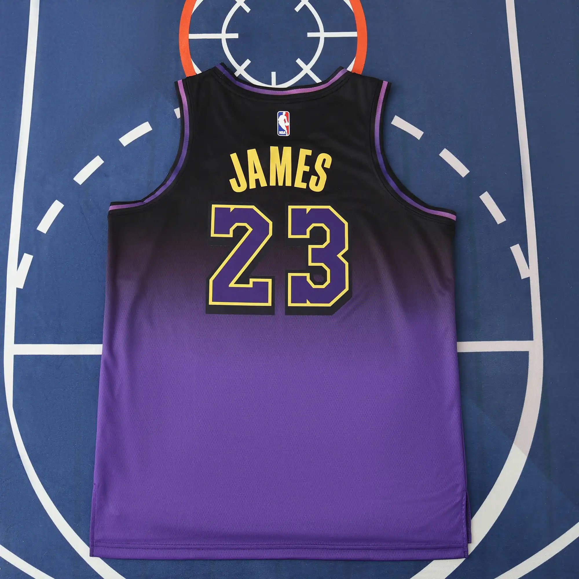 2425 NBA L.A. Lakers 23#JAMES(定制请下单时备注，不要发私聊消息)