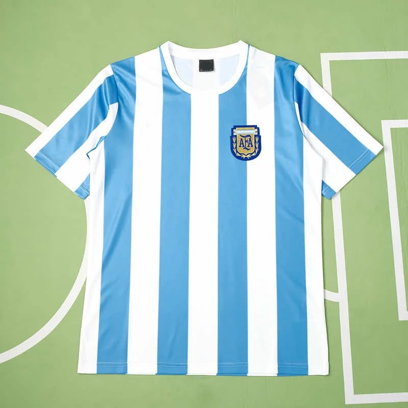 1986 Argentina Home Thailand Version (For customization info, please note at checkout; messages will not be checked)