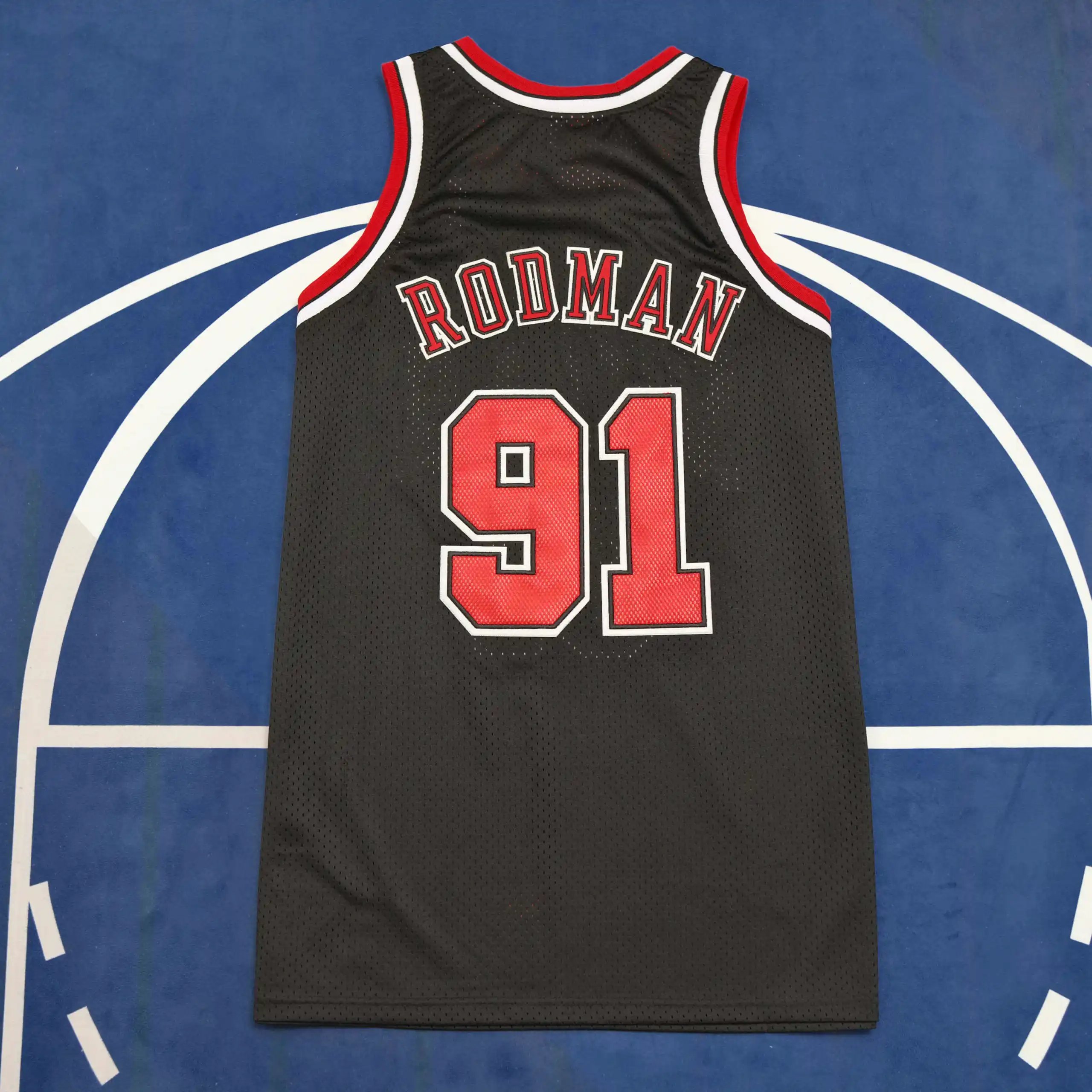 NBA 芝加哥公牛队 91#罗德曼(定制请下单时备注，不要发私聊消息)