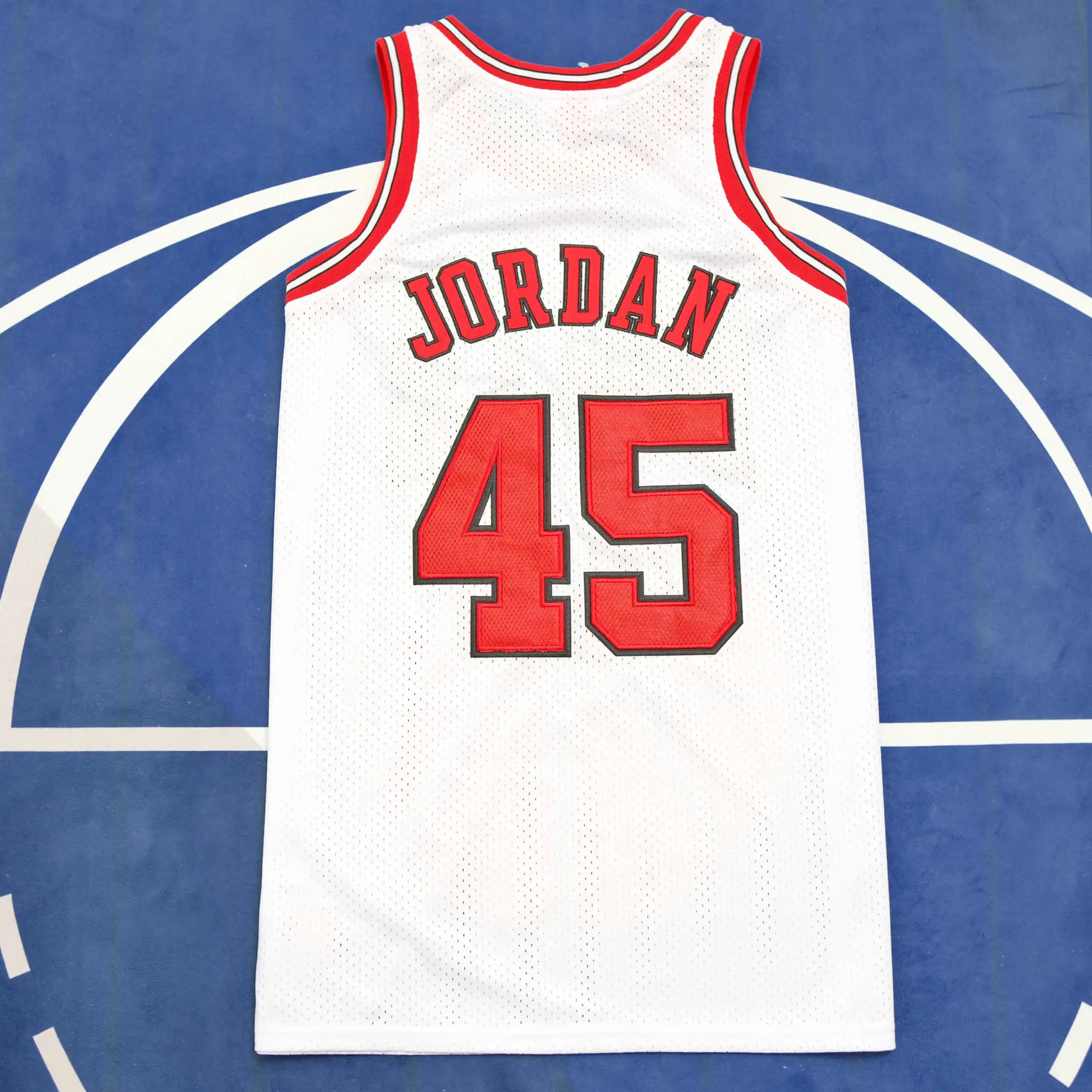 NBA Chicago Bulls 45# Jordan (Please note customization info when placing order; messages will not be accepted)