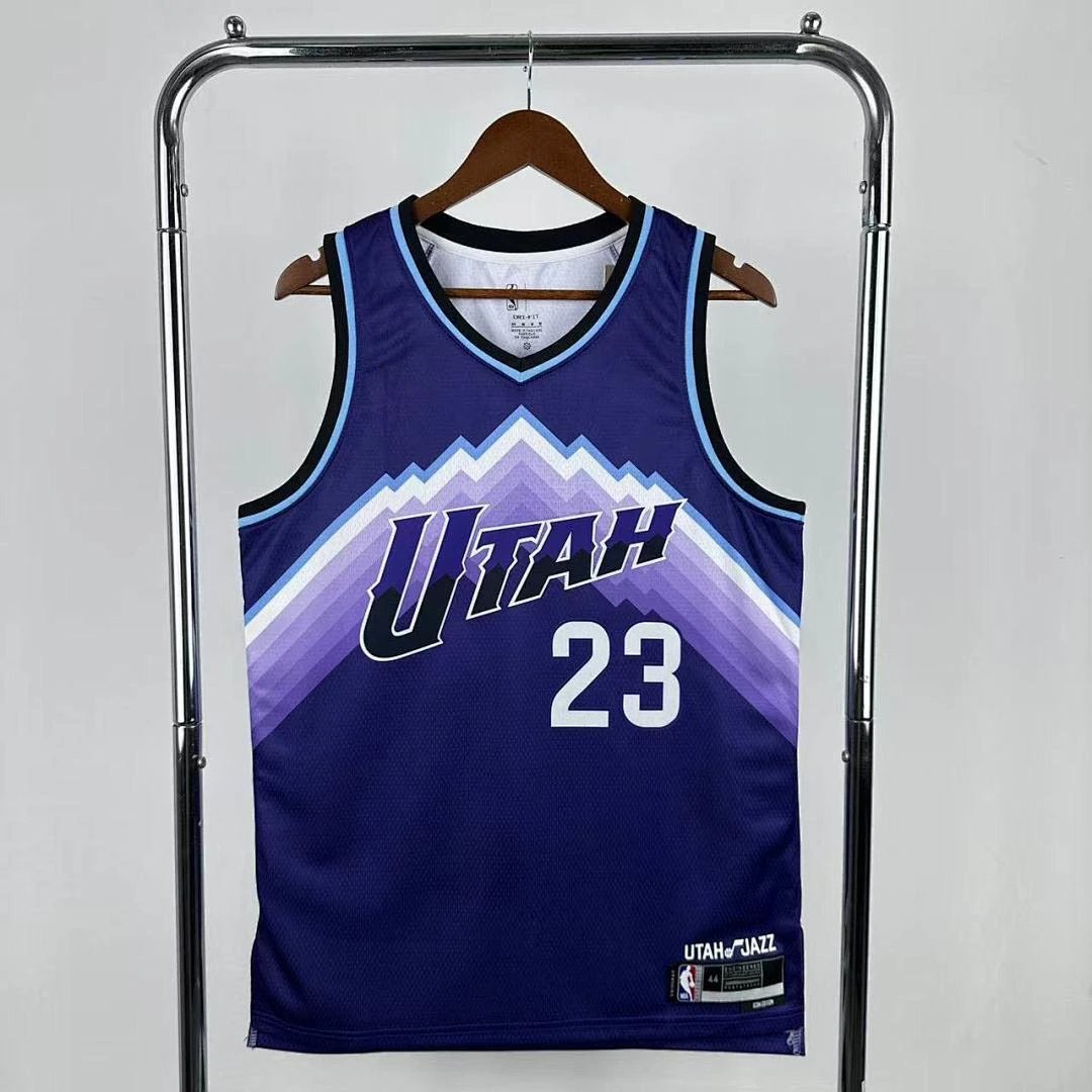 25-26 NBA Utah Jazz Purple 23-MARKKANEN