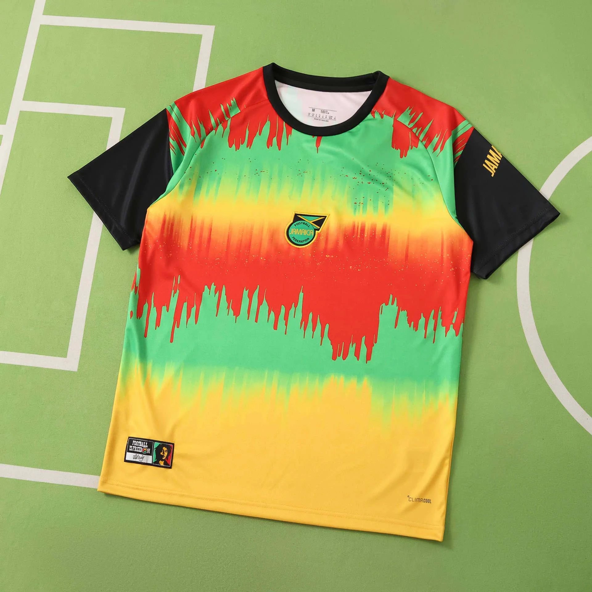 2026 Jamaica Green Yellow Red Training Suit Thai Version (Please note customization info when placing order, messages not counted)