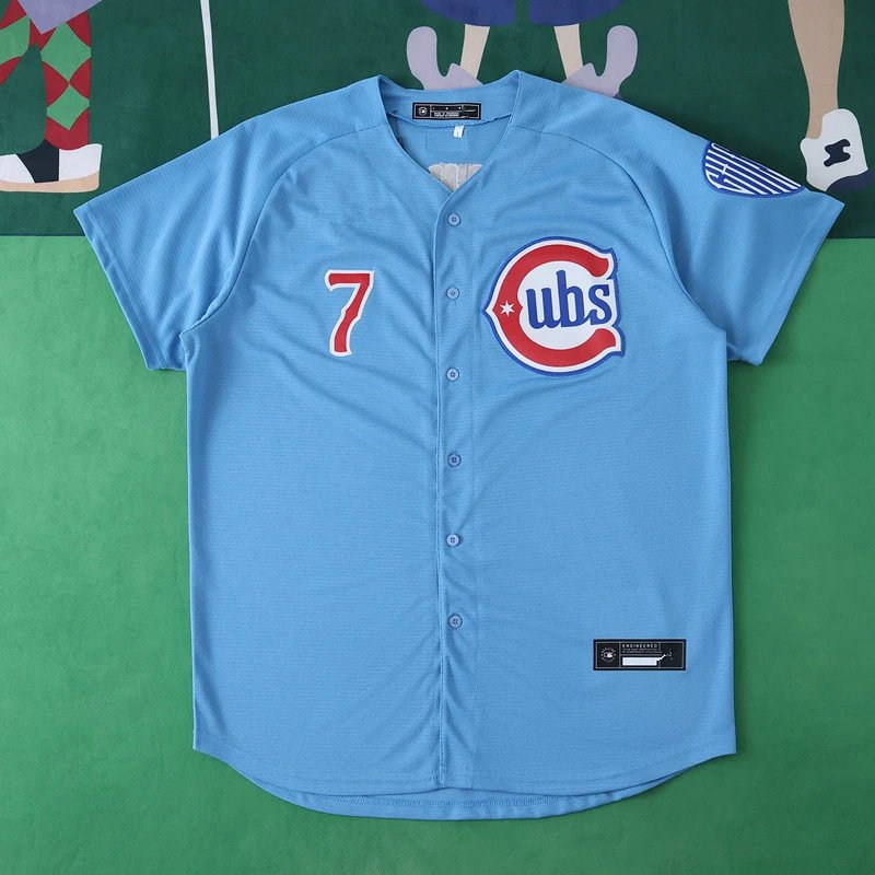 2025 MLB Chicago Cubs 7#SWANSON(定制请下单时备注，不要发私聊消息)（定制信息请在下单时备注，发消息不算）