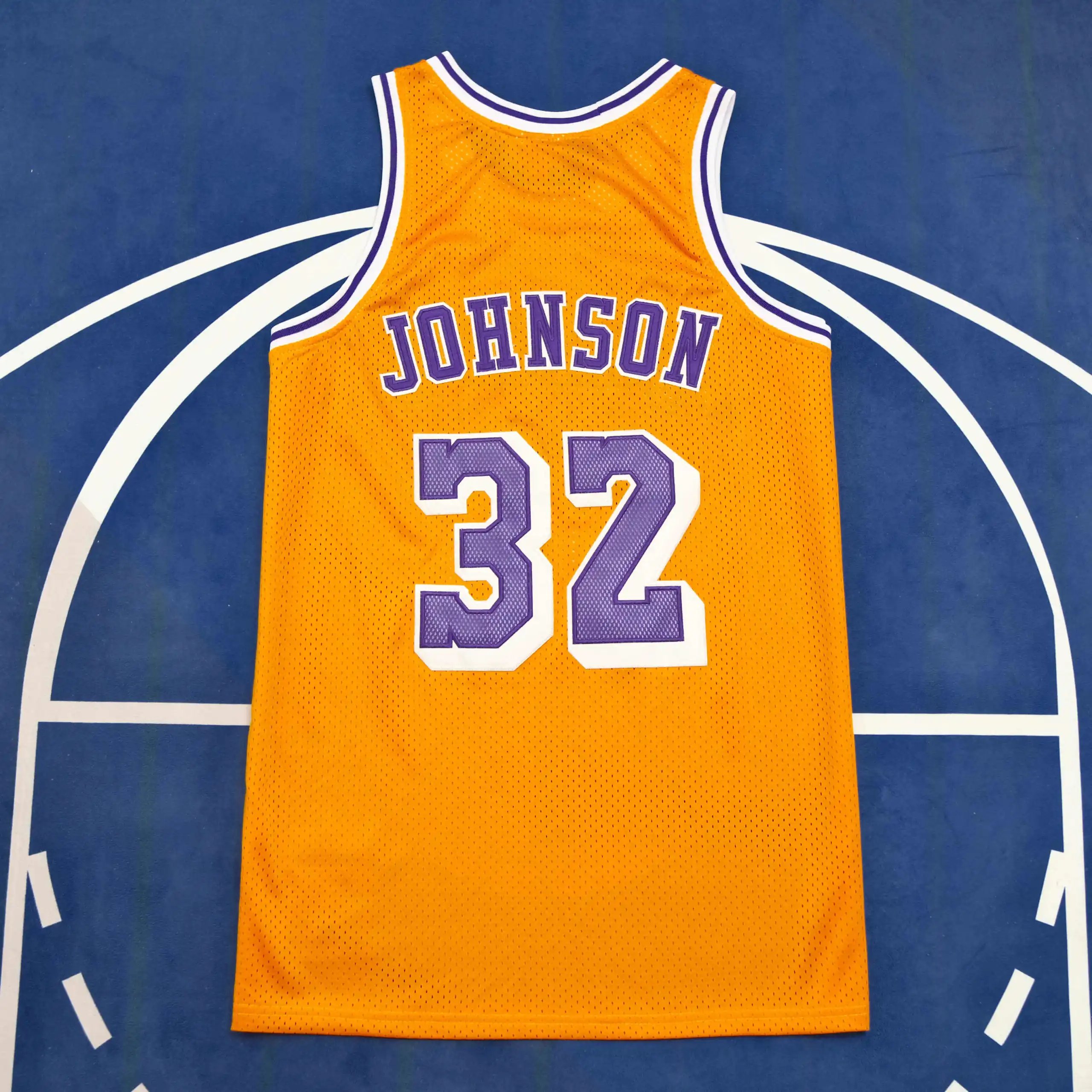 NBA洛杉矶湖人队23号#约翰逊（定制信息请在下单时备注，发消息不算）