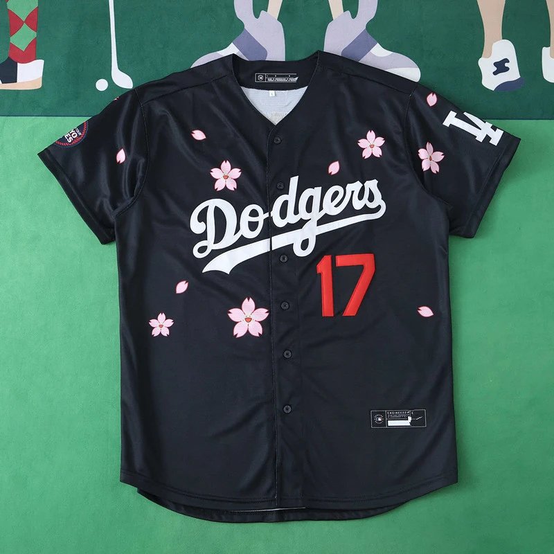 2025 MLB Los Angeles Dodgers #17 OHTANI Jersey (Customization: Please add notes when placing your order, do not send private messages)