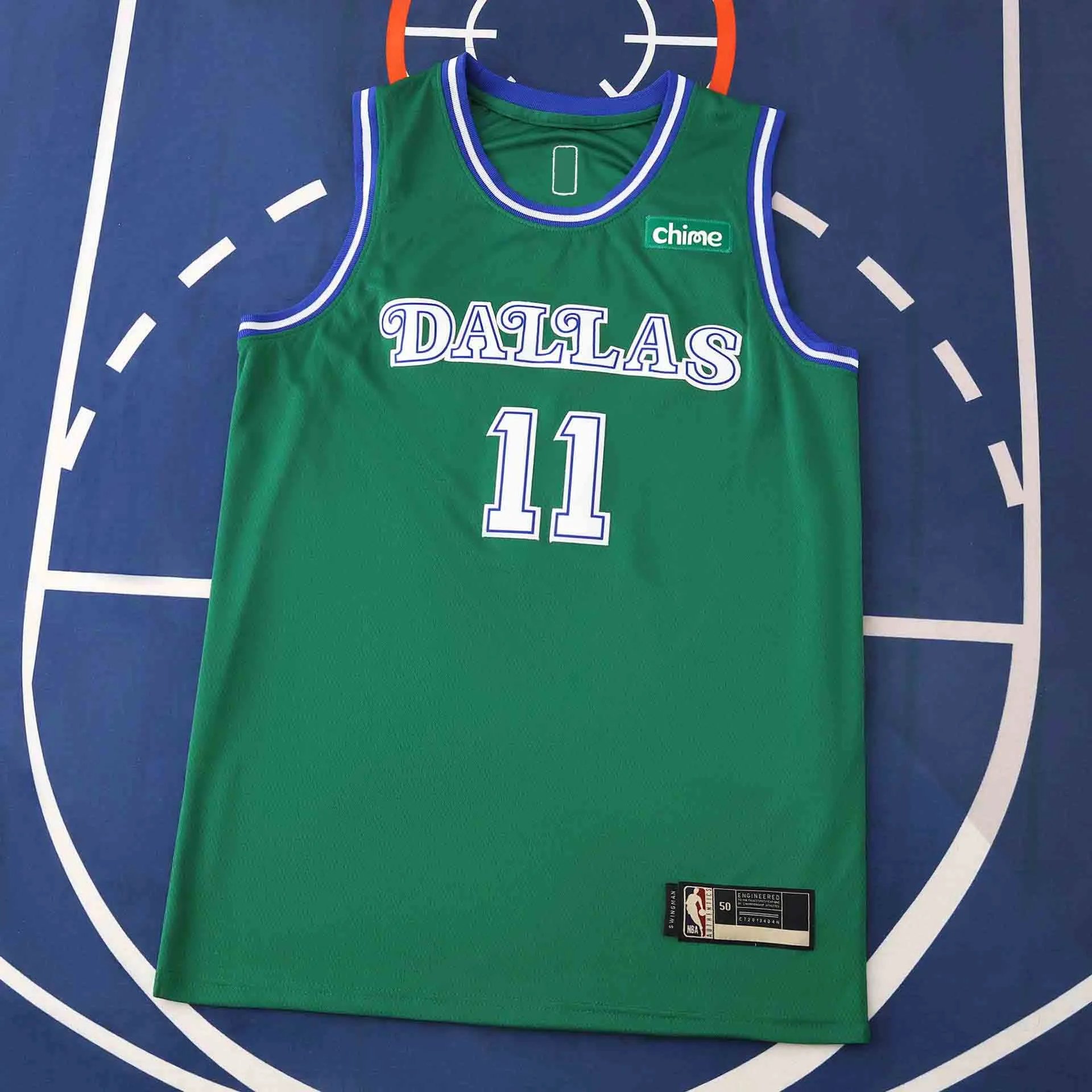 2025-26 NBA Dallas Mavericks Green #11 IRVING
