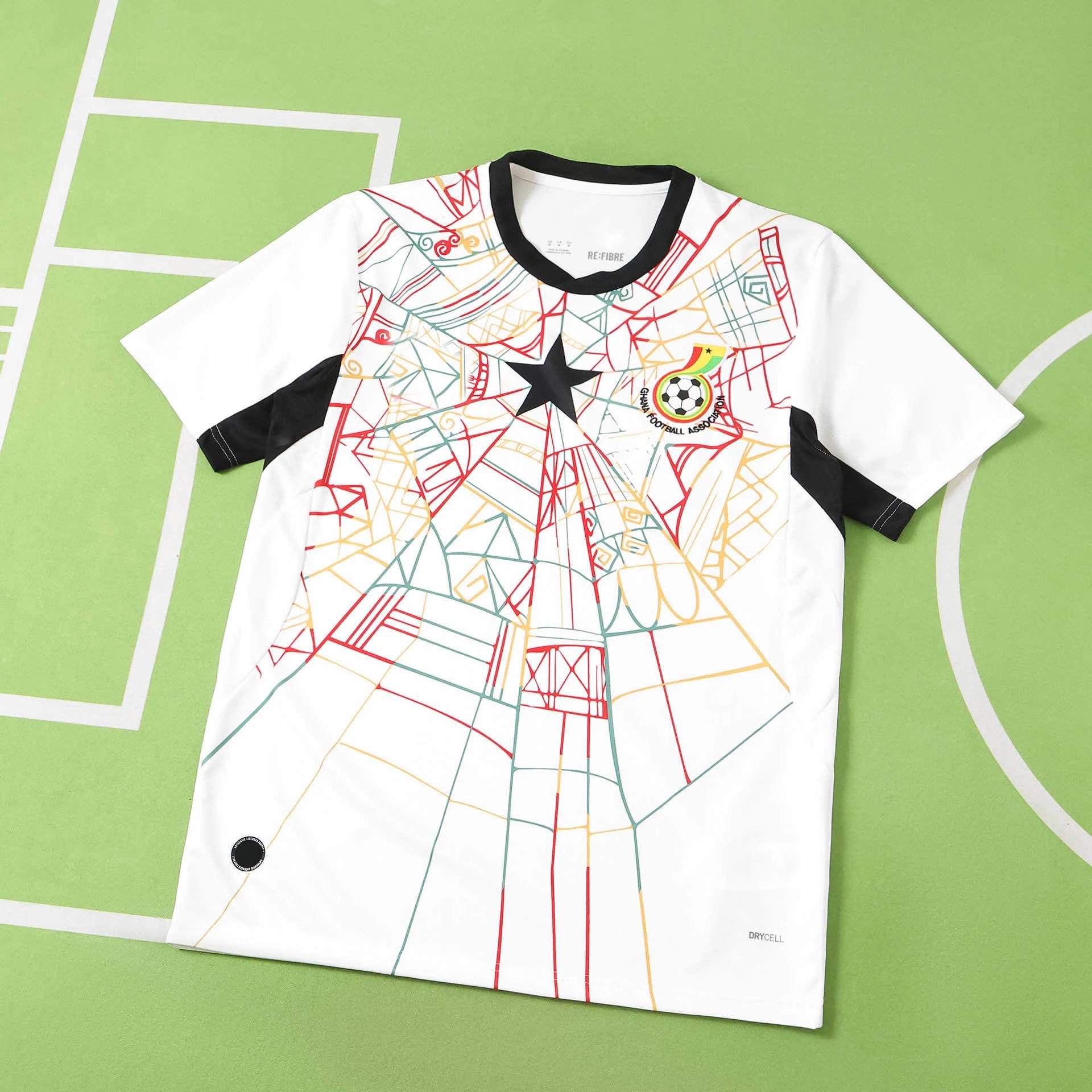 2627 Ghana Home Jersey White Thailand Version