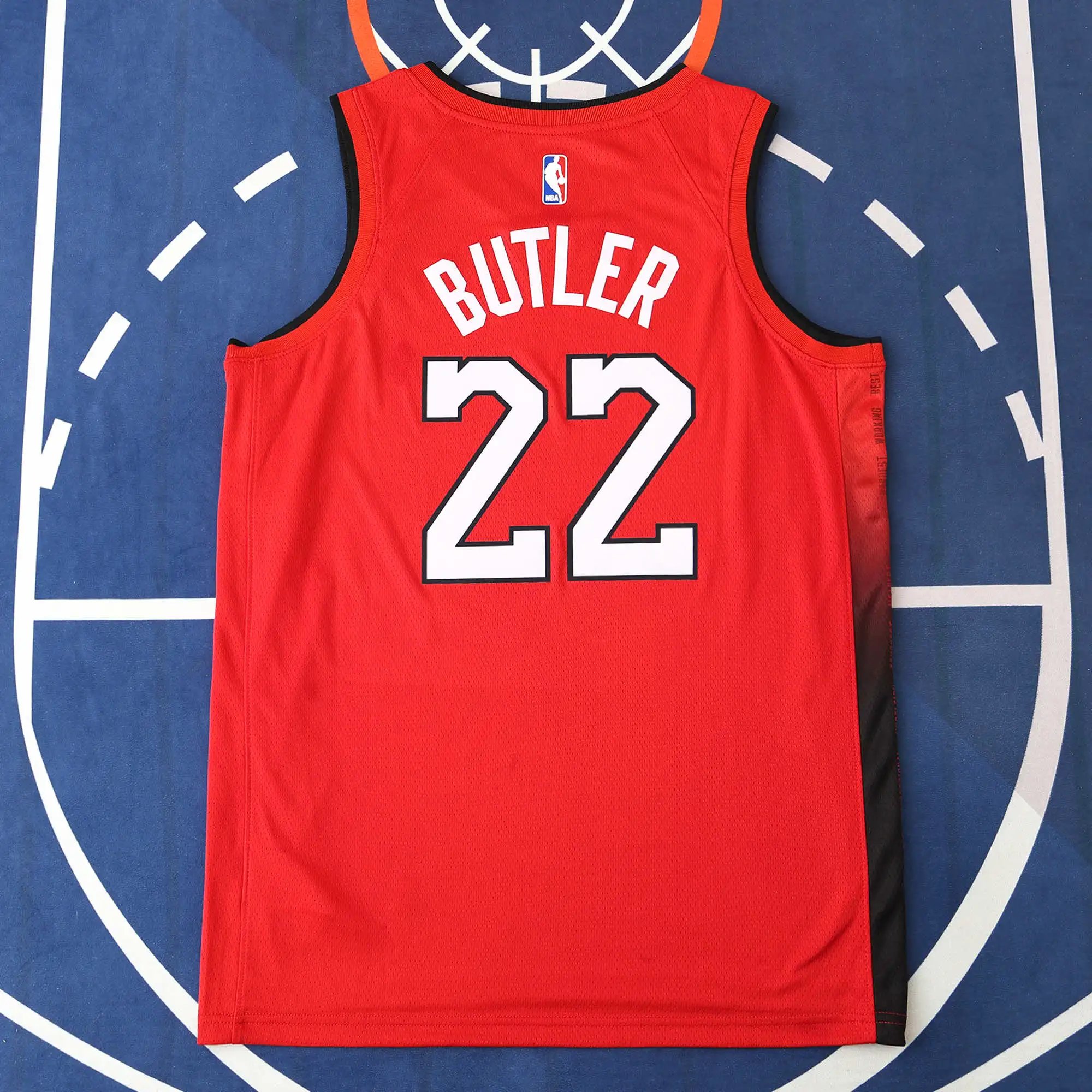 2425 NBA Miami Heat 22# BUTLER (For customization, please leave a note when placing your order. Do not send private messages)