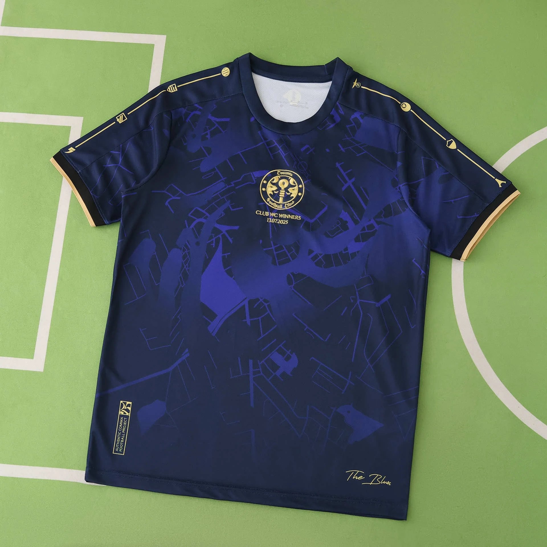 25/26 Chelsea Blue Champion Version Thai Quality (Please note customization details when placing order; messages are not counted)