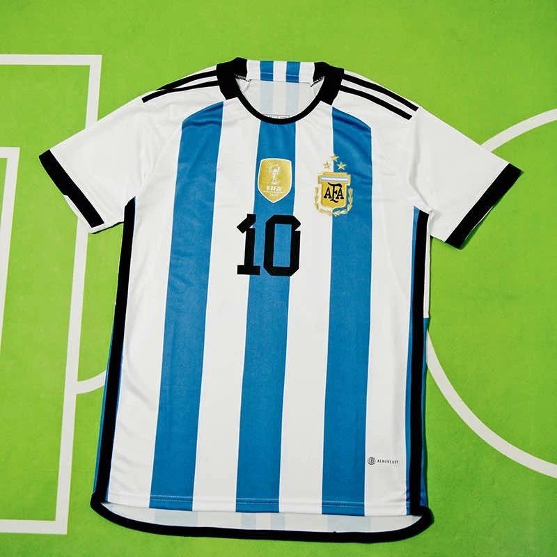 2023 Argentina Home Kit Thailand Version (Please note customization details at checkout, messages will not be reviewed)
