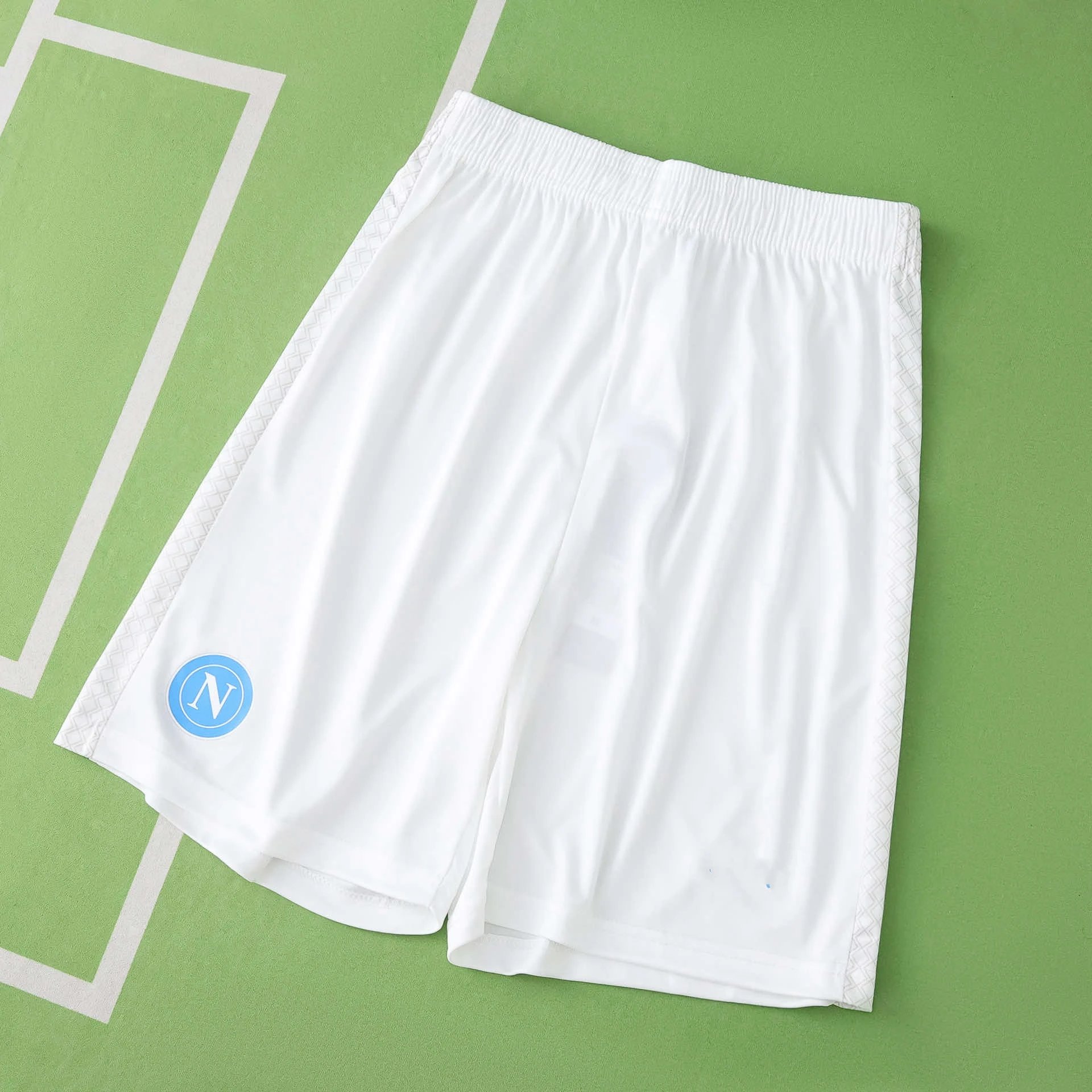 2526 Napoli Home White Shorts (Please note customization info in order remarks, messages are not counted)