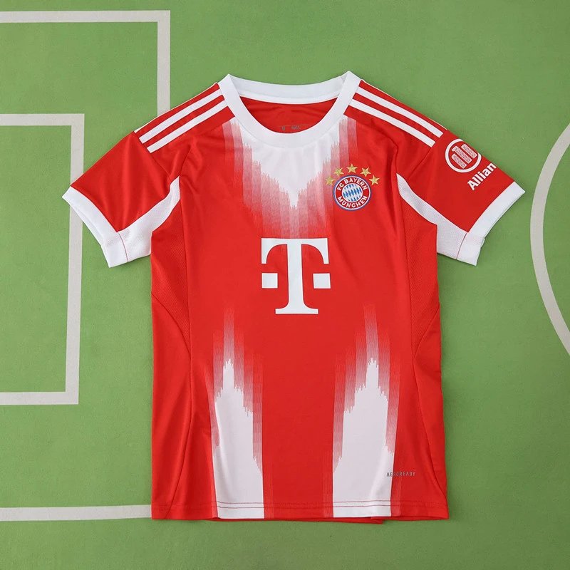 2526 Bayern Home Women's Jersey (Please note customization info in order remarks; messages are not valid)