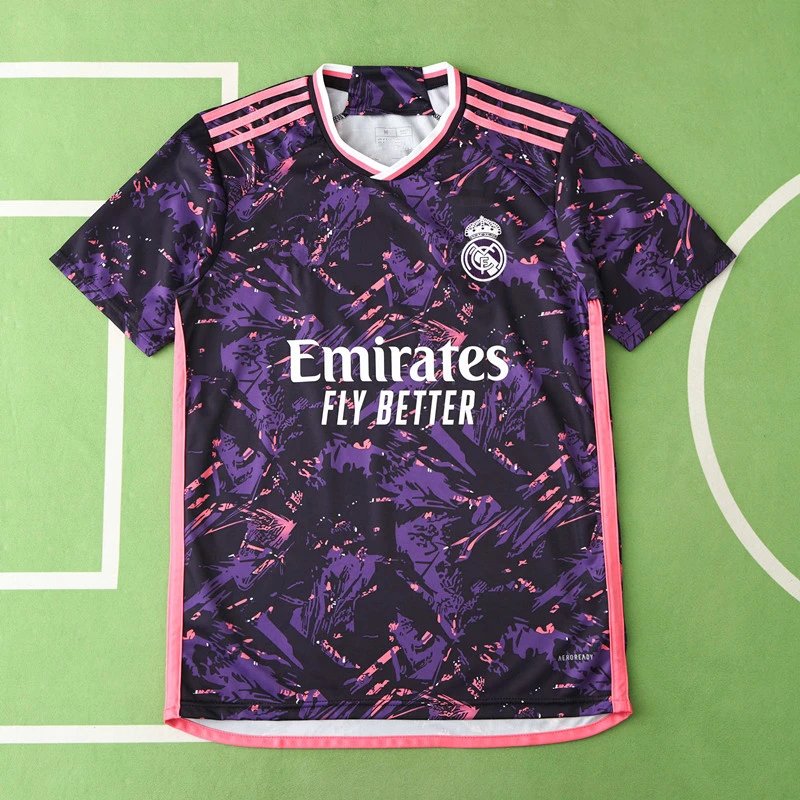 24-25 Real Madrid Purple Special Edition Thai Version (Please leave customization info in order notes, messages won't count)