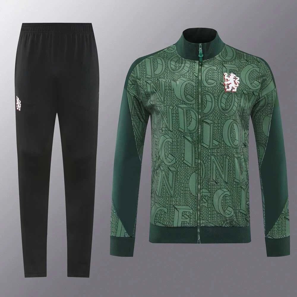 2526 Chelsea Green Training Jacket Set